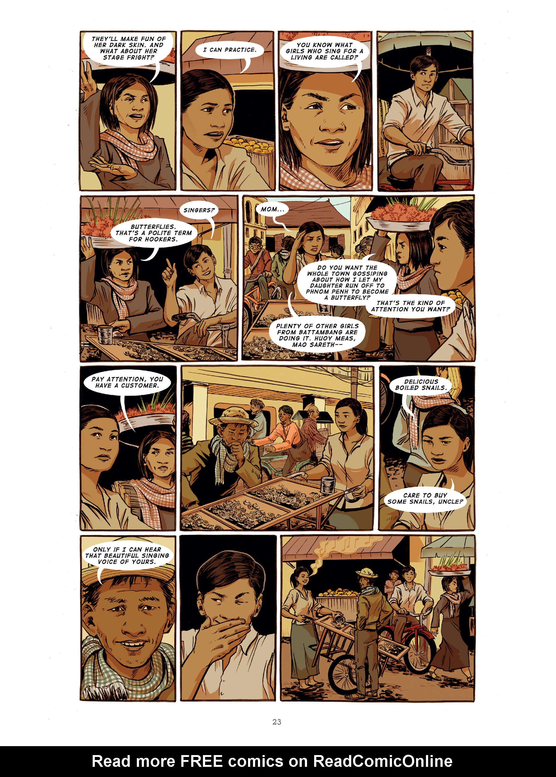 Read online The Golden Voice: The Ballad of Cambodian Rock's Lost Queen comic -  Issue # TPB (Part 1) - 22