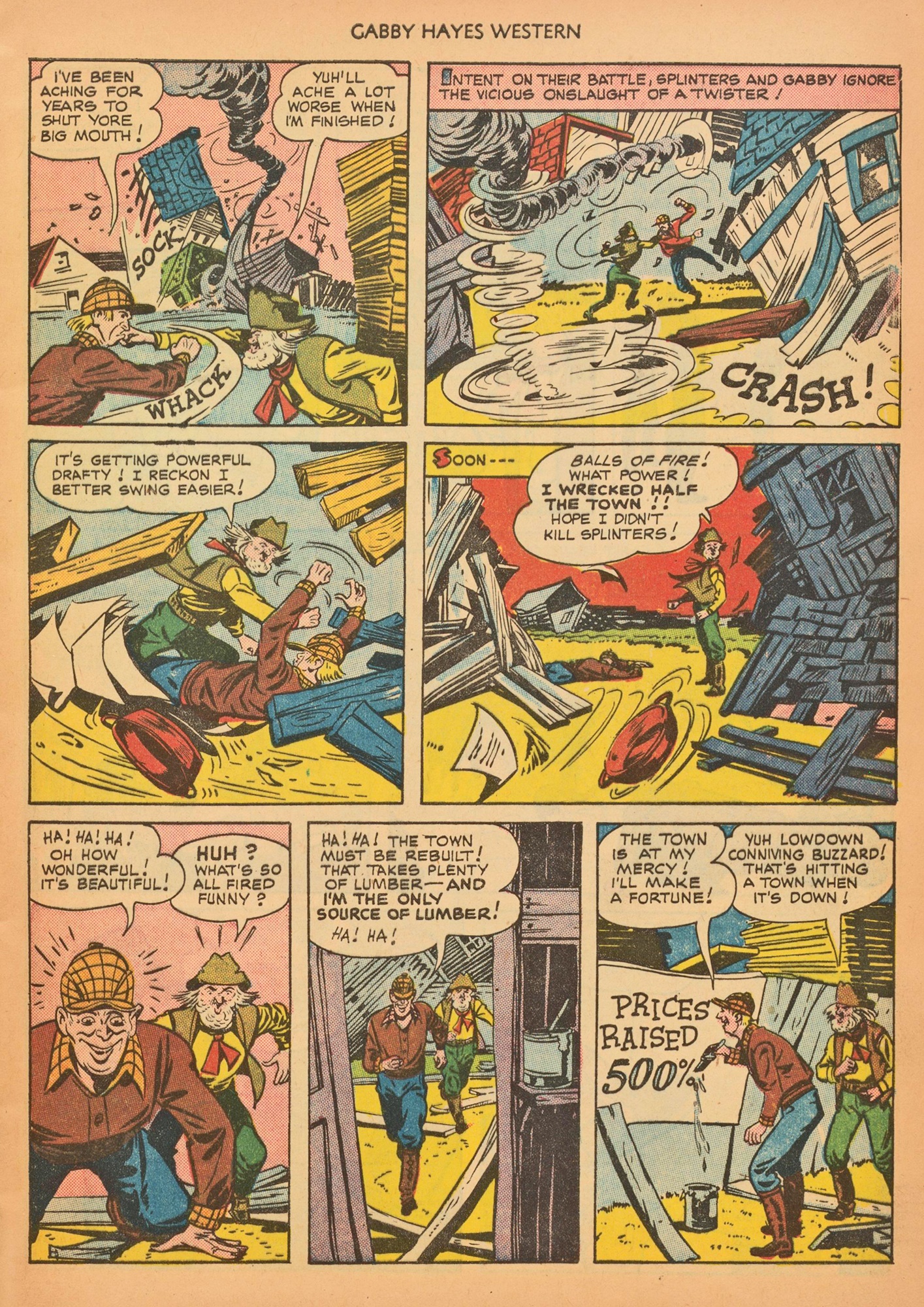 Read online Gabby Hayes Western comic -  Issue #25 - 5