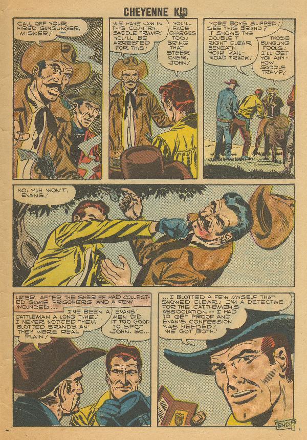 Read online Cheyenne Kid comic -  Issue #10 - 34