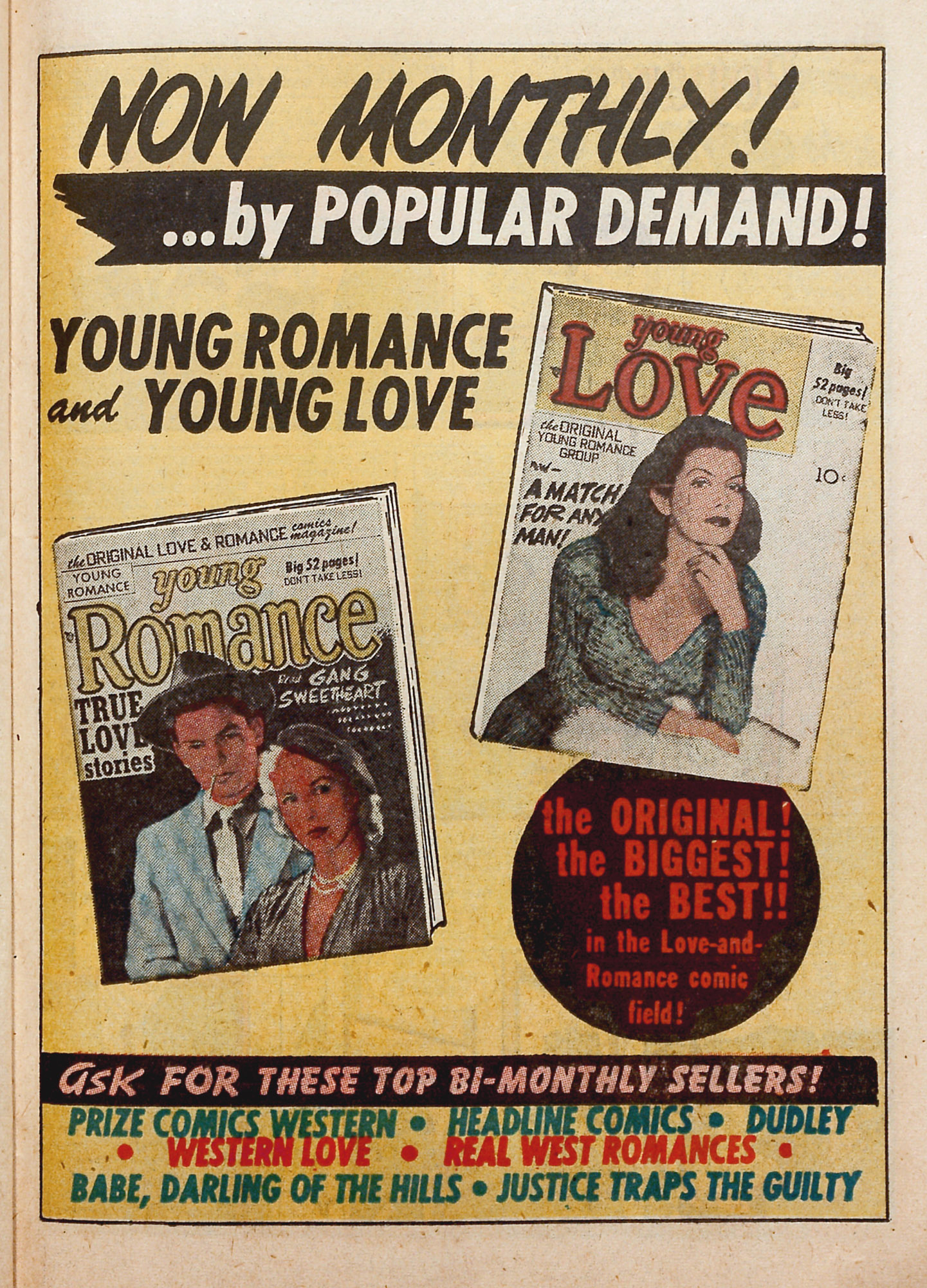 Read online Young Love (1949) comic -  Issue #10 - 39