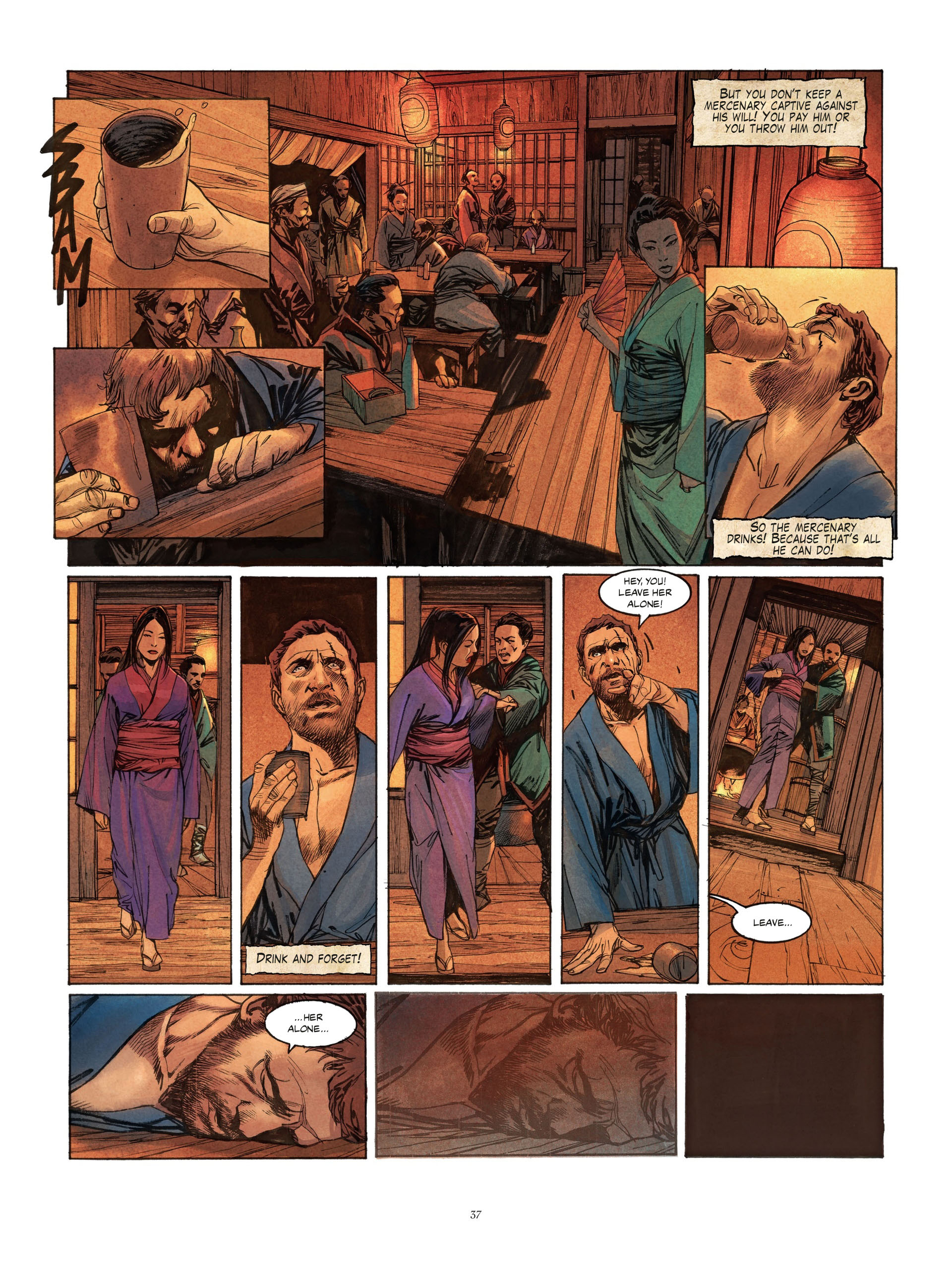 Read online William Adams, Samuraj comic -  Issue #1 - 37