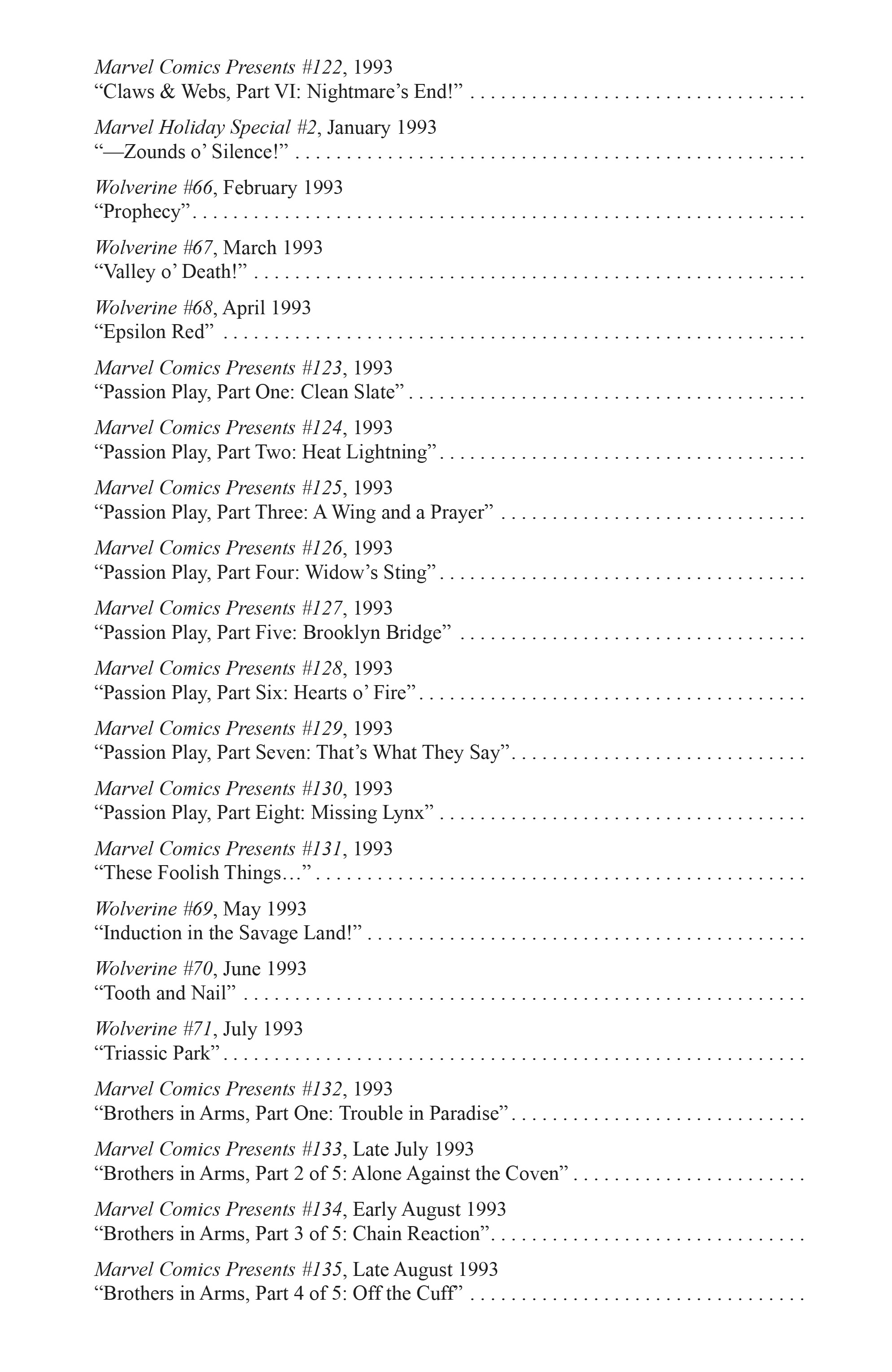 Read online Wolverine Omnibus comic -  Issue # TPB 4 (Part 1) - 6