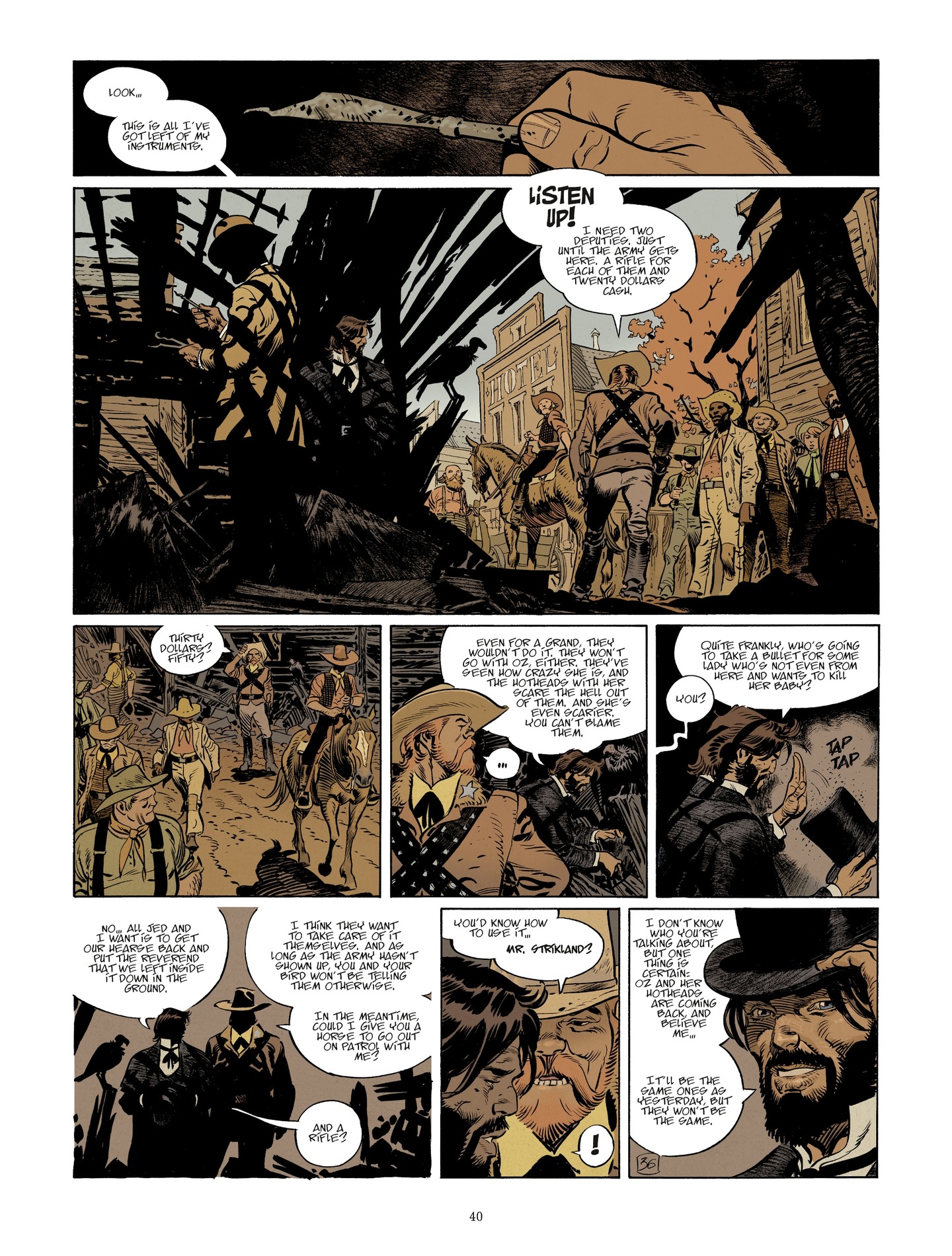 Read online Undertaker (2015) comic -  Issue #7 - 39