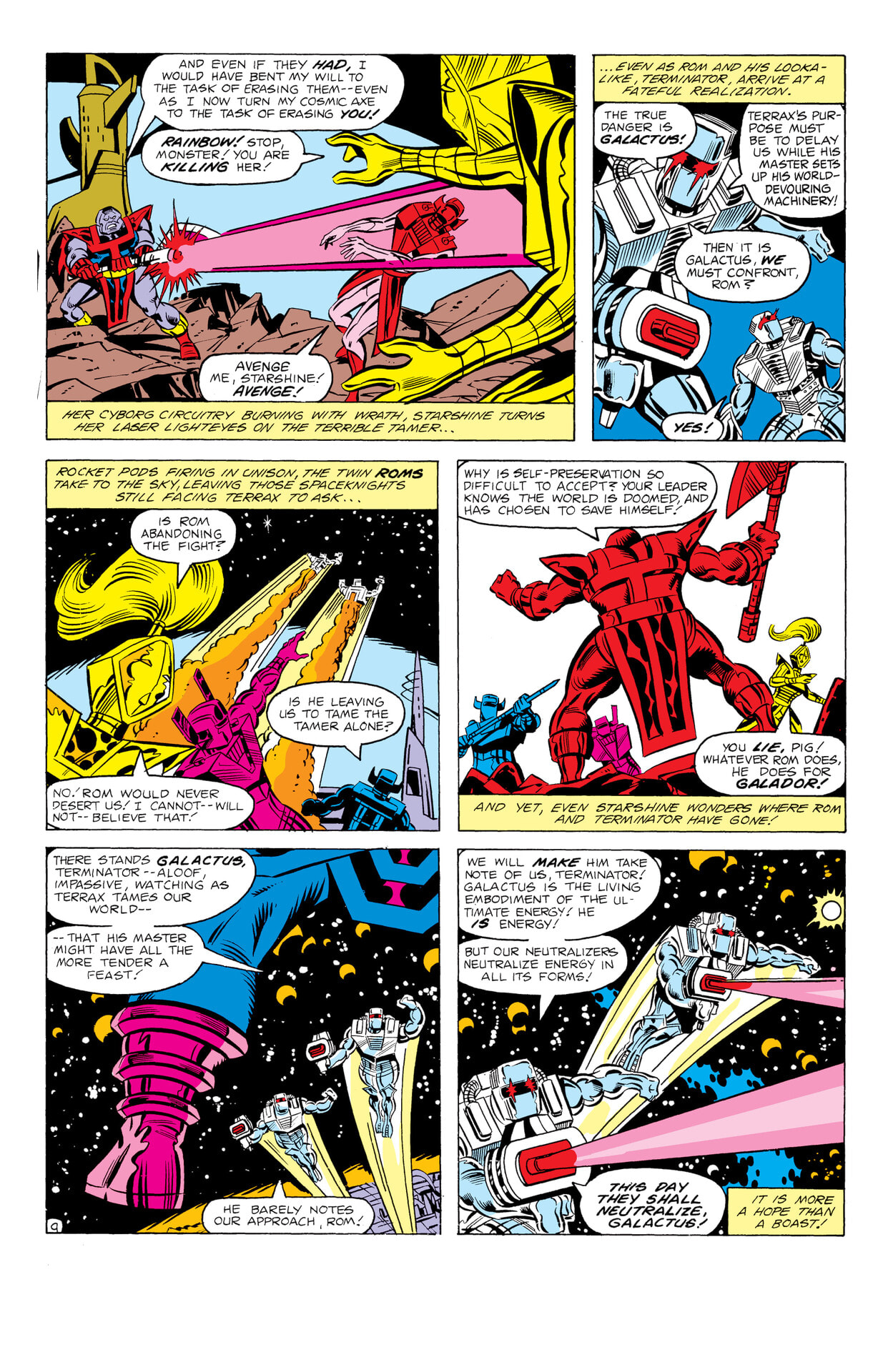 Read online Rom: The Original Marvel Years Omnibus comic -  Issue # TPB (Part 6) - 99