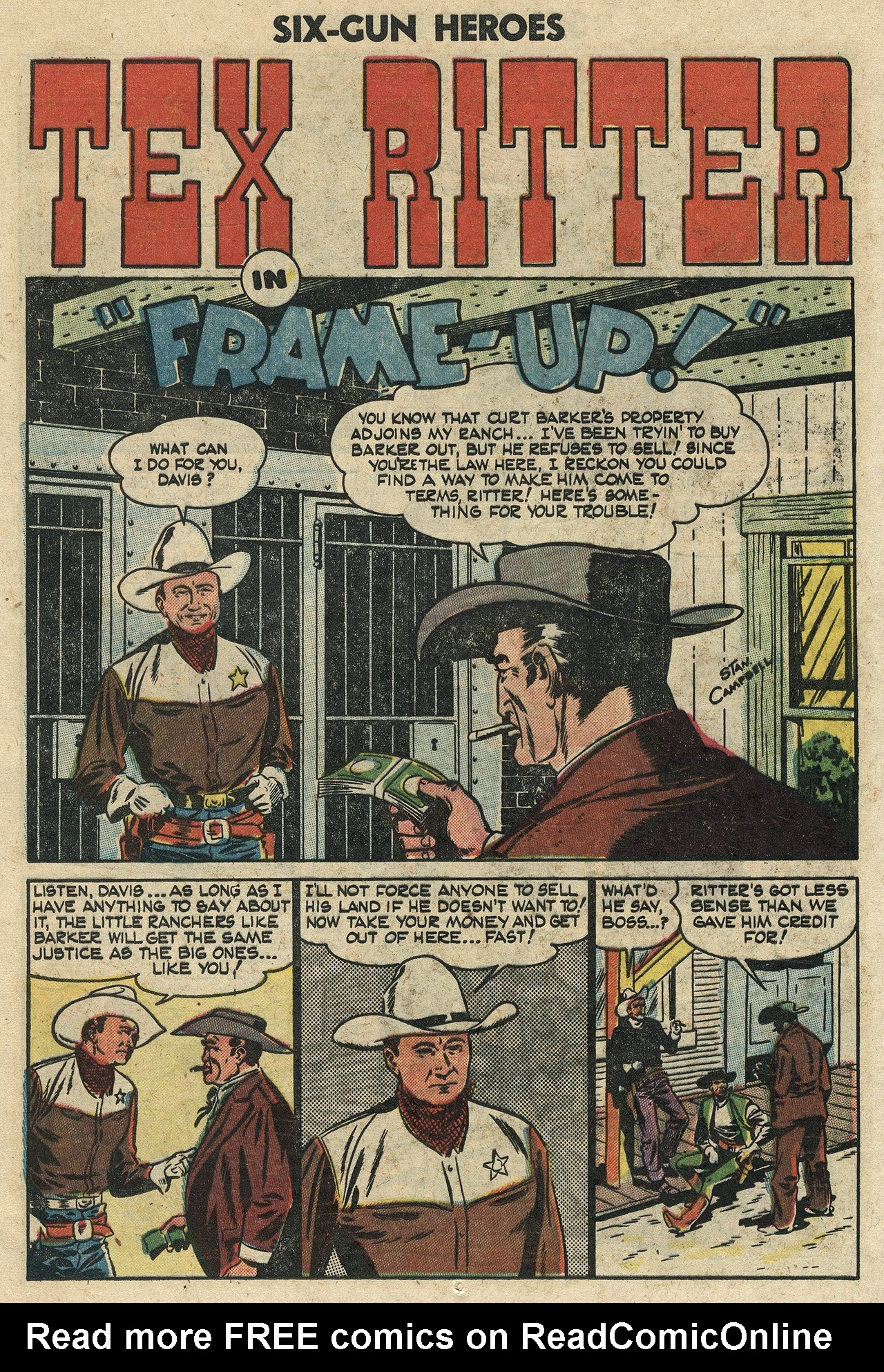 Read online Six-Gun Heroes comic -  Issue #32 - 13