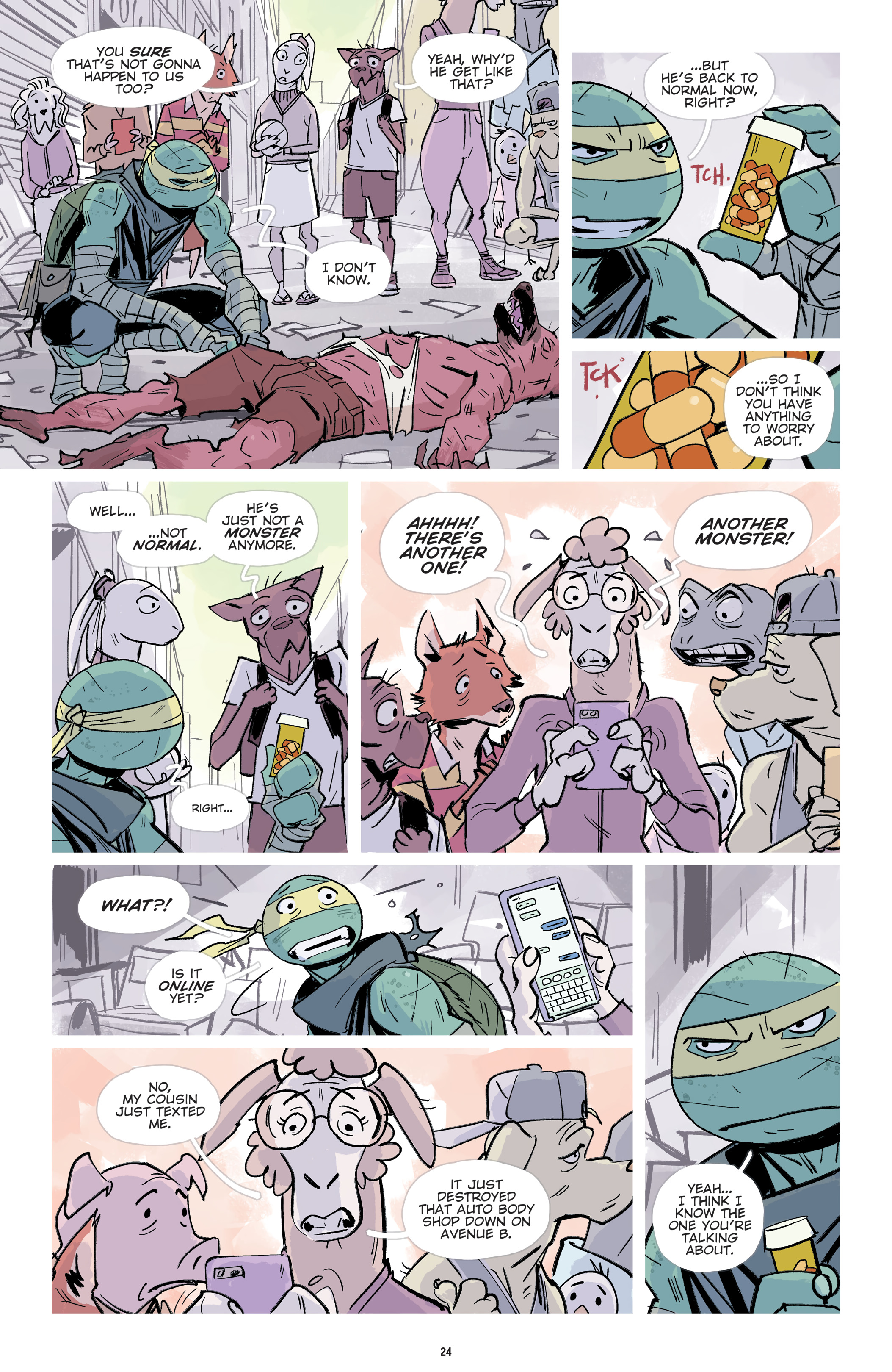 Read online Teenage Mutant Ninja Turtles: The IDW Collection comic -  Issue # TPB 15 (Part 1) - 25