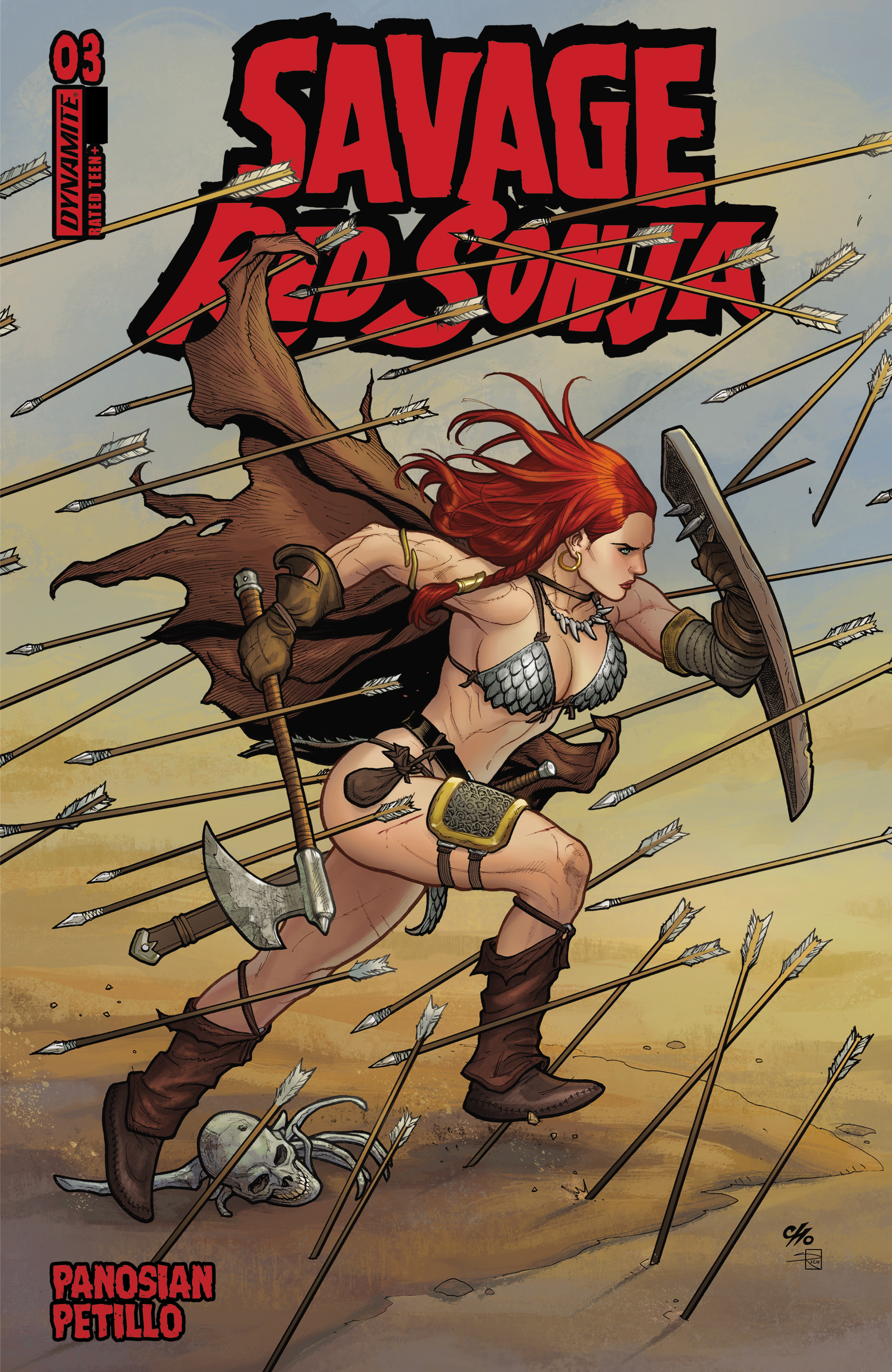 Read online Savage Red Sonja comic -  Issue #3 - 2