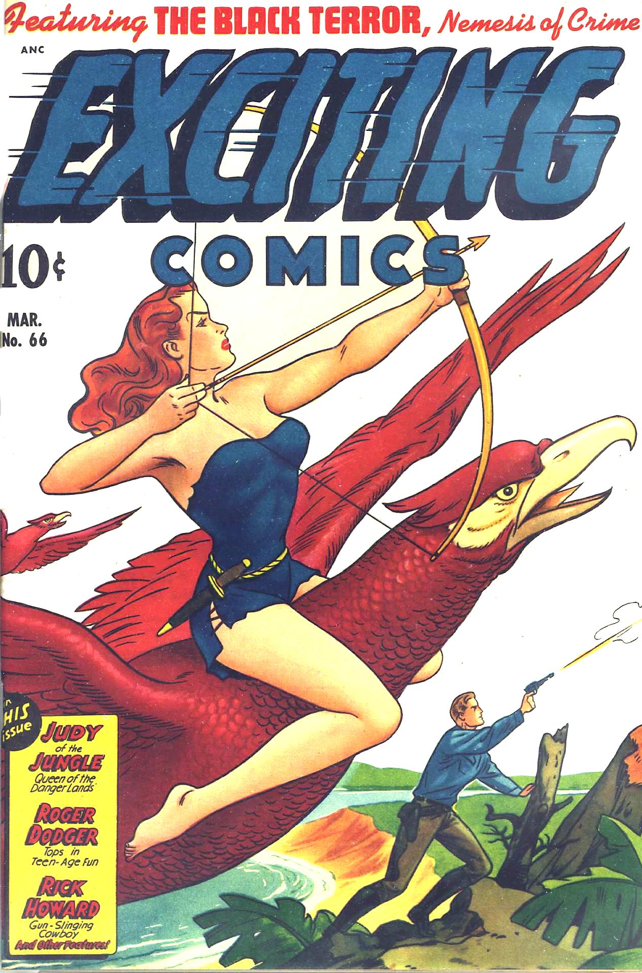 Read online Exciting Comics comic -  Issue #66 - 1