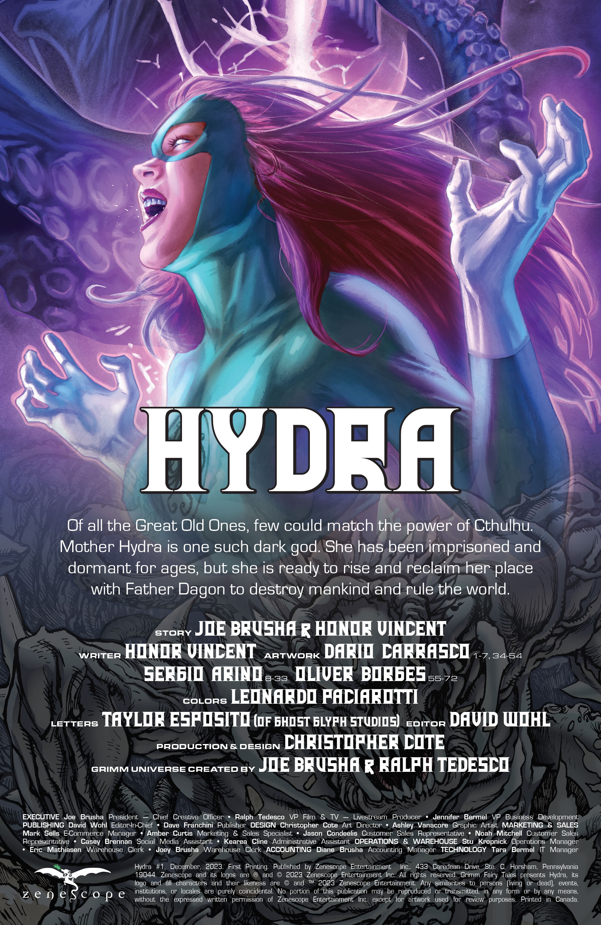 Read online Hydra comic -  Issue # Full - 2