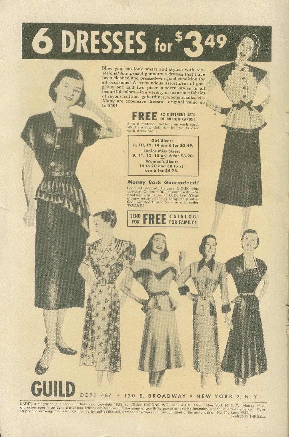 Read online Kathy (1949) comic -  Issue #11 - 2