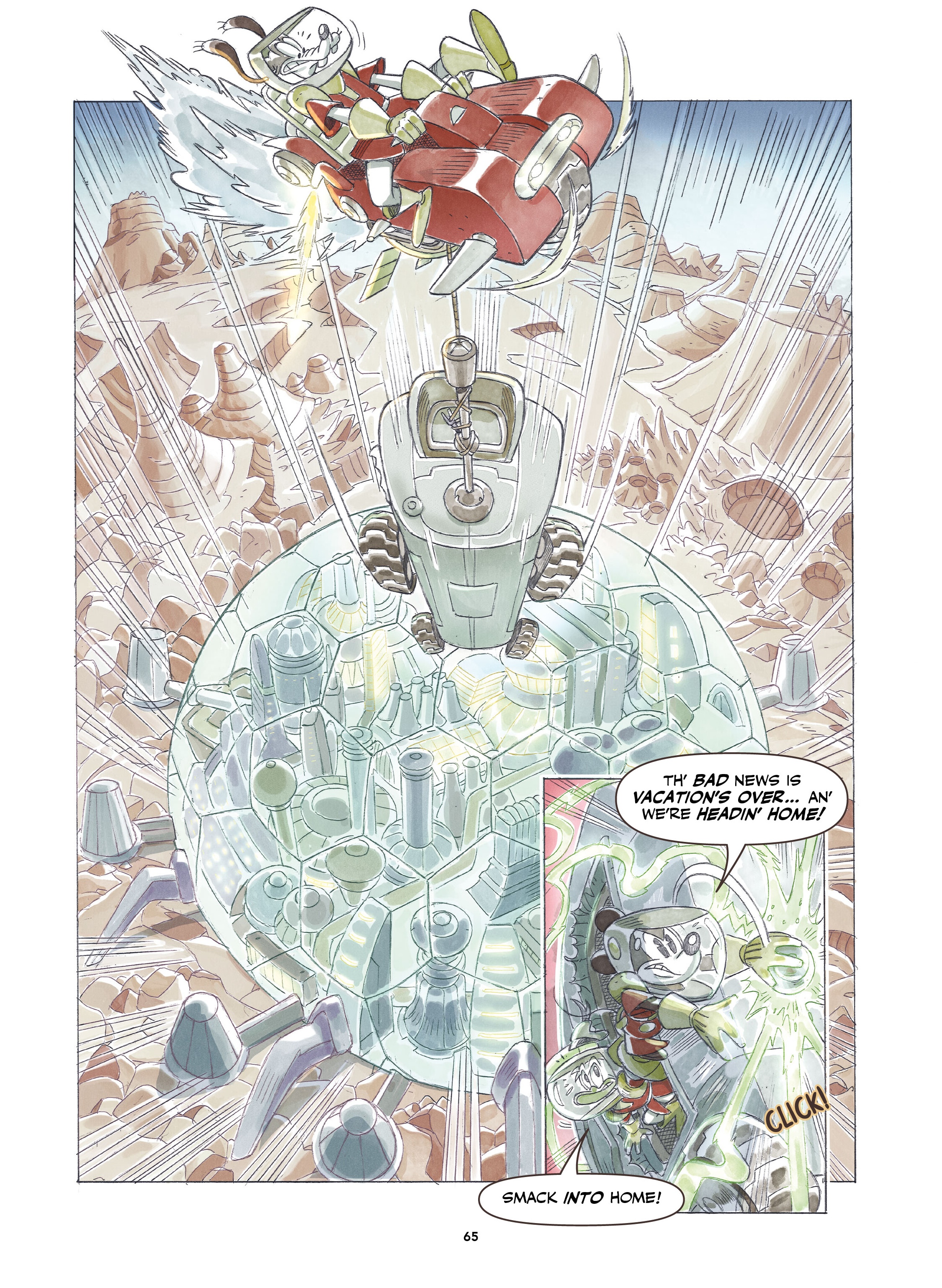 Read online Disney Once Upon a Mouse… In the Future comic -  Issue # TPB (Part 1) - 66