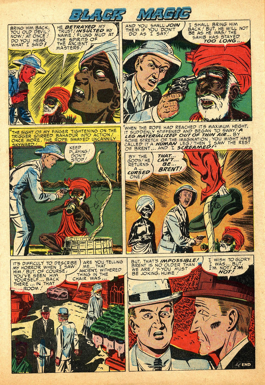 Read online Black Magic (1950) comic -  Issue #16 - 34