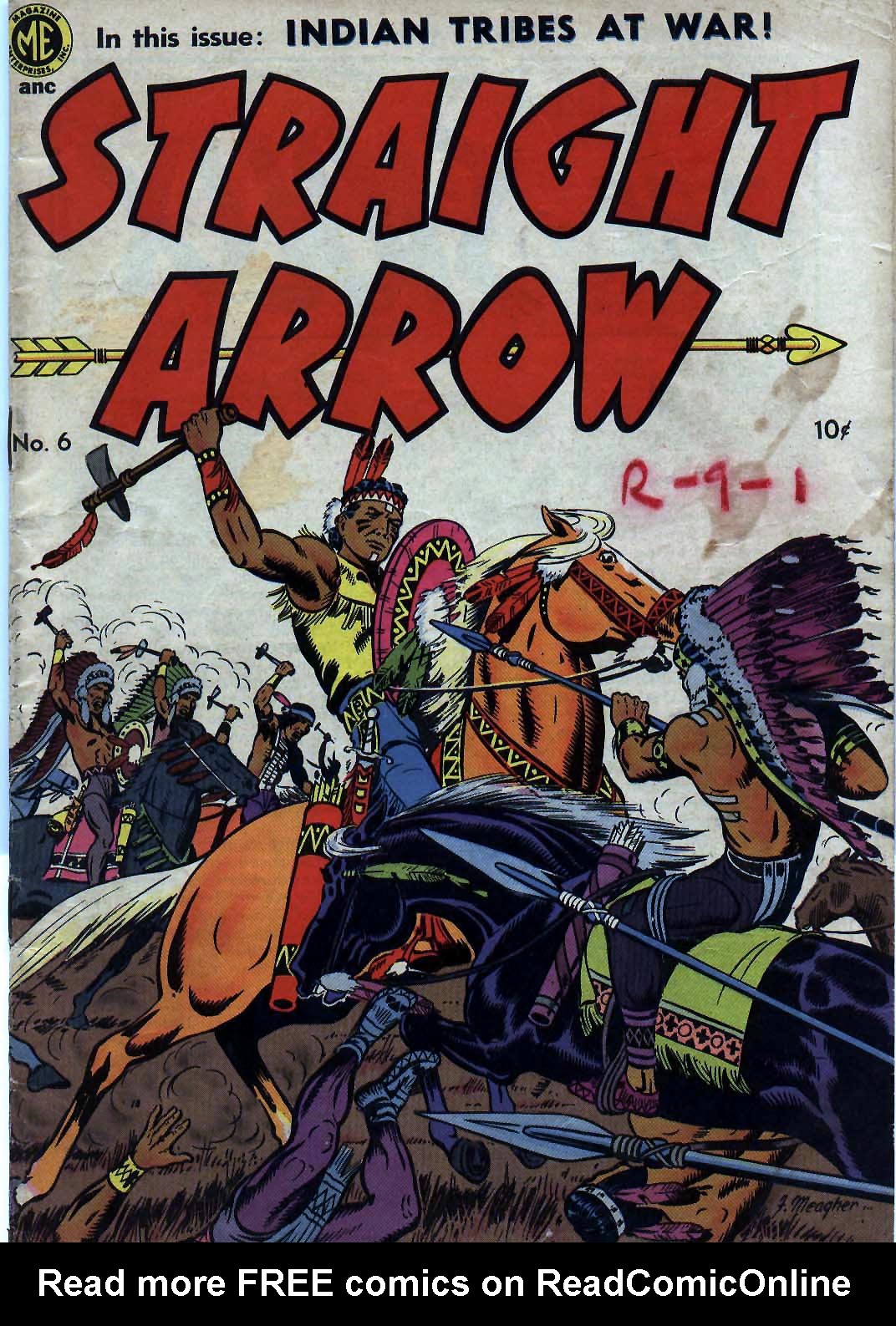 Read online Straight Arrow comic -  Issue #6 - 2