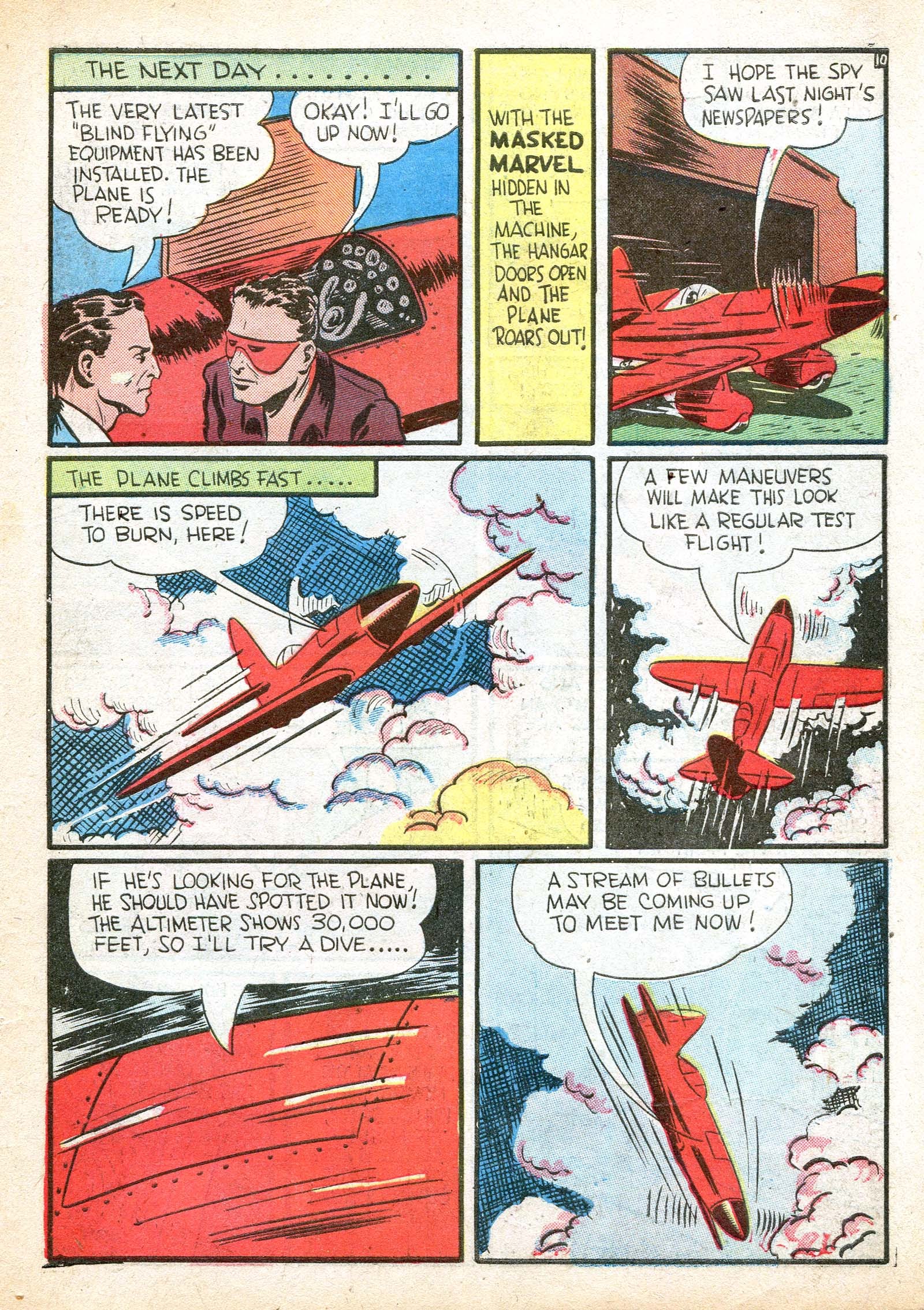 Read online Masked Marvel comic -  Issue #3 - 43