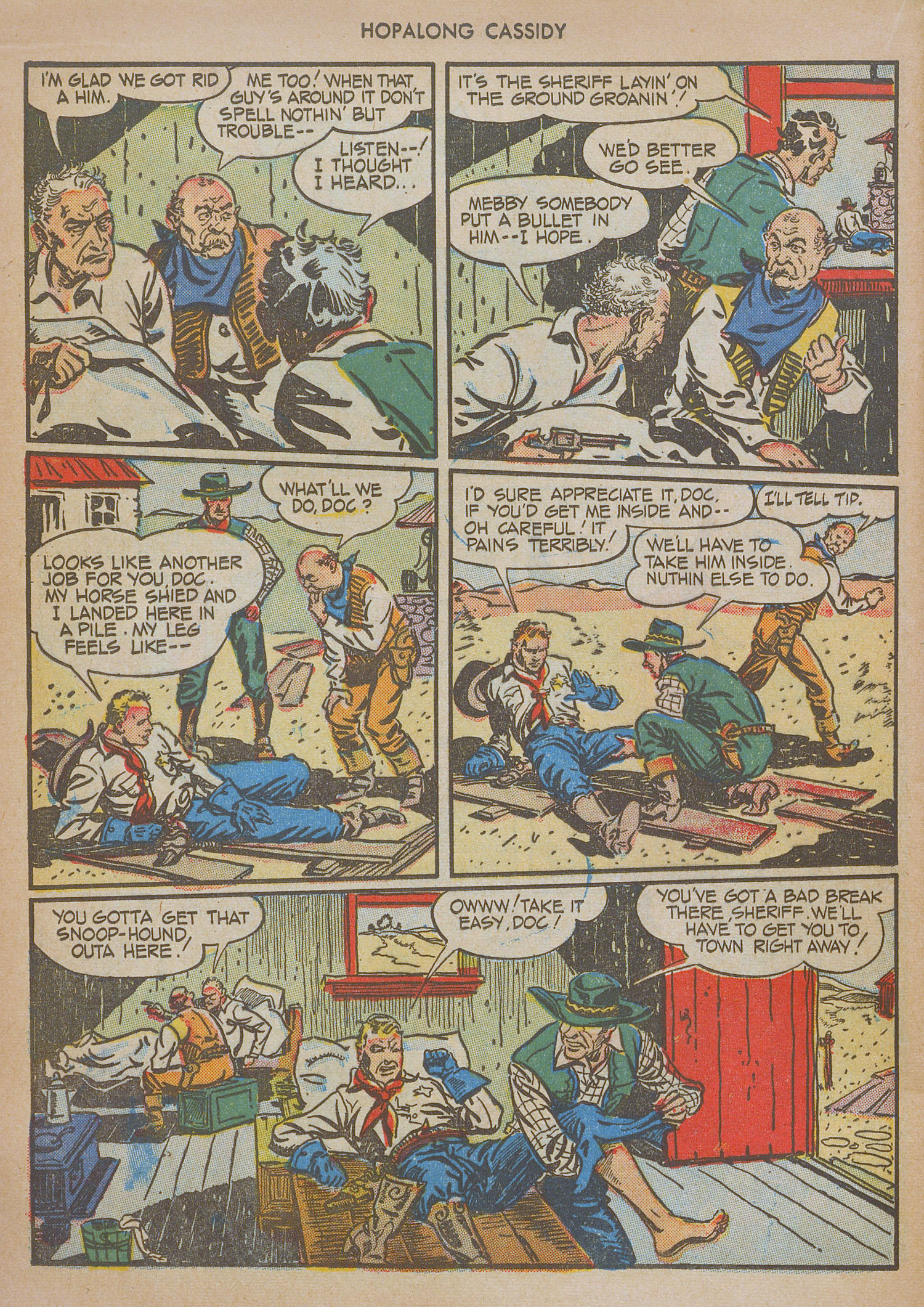 Read online Hopalong Cassidy comic -  Issue #2 - 56