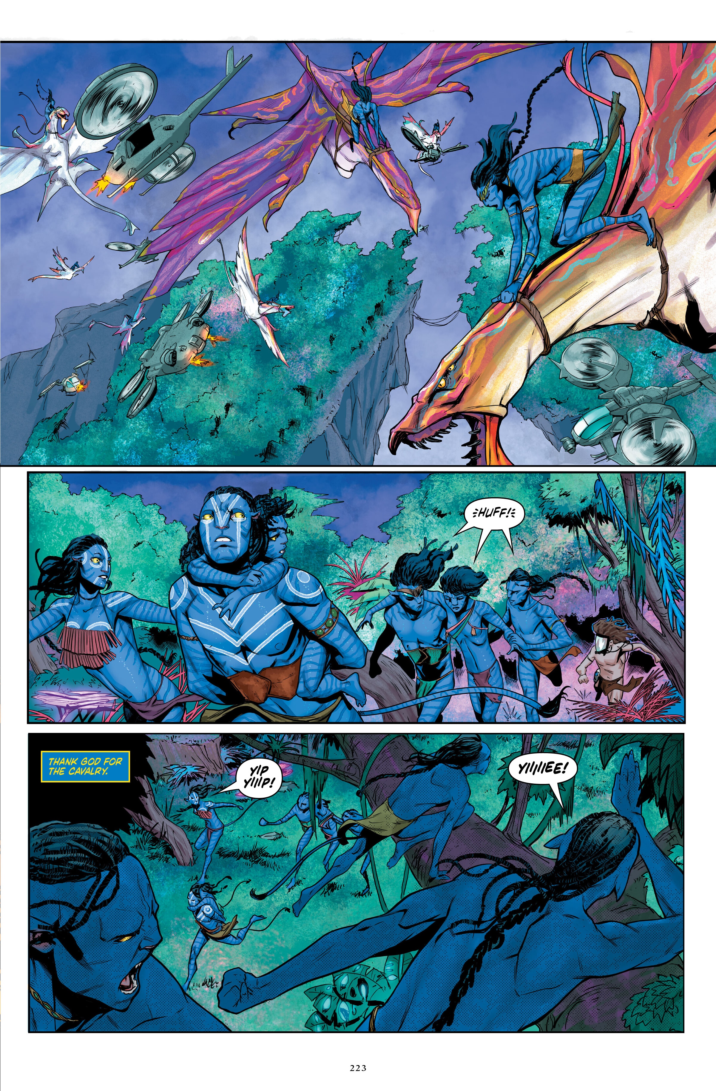 Read online Avatar: The High Ground comic -  Issue # _Library Edition (Part 3) - 24