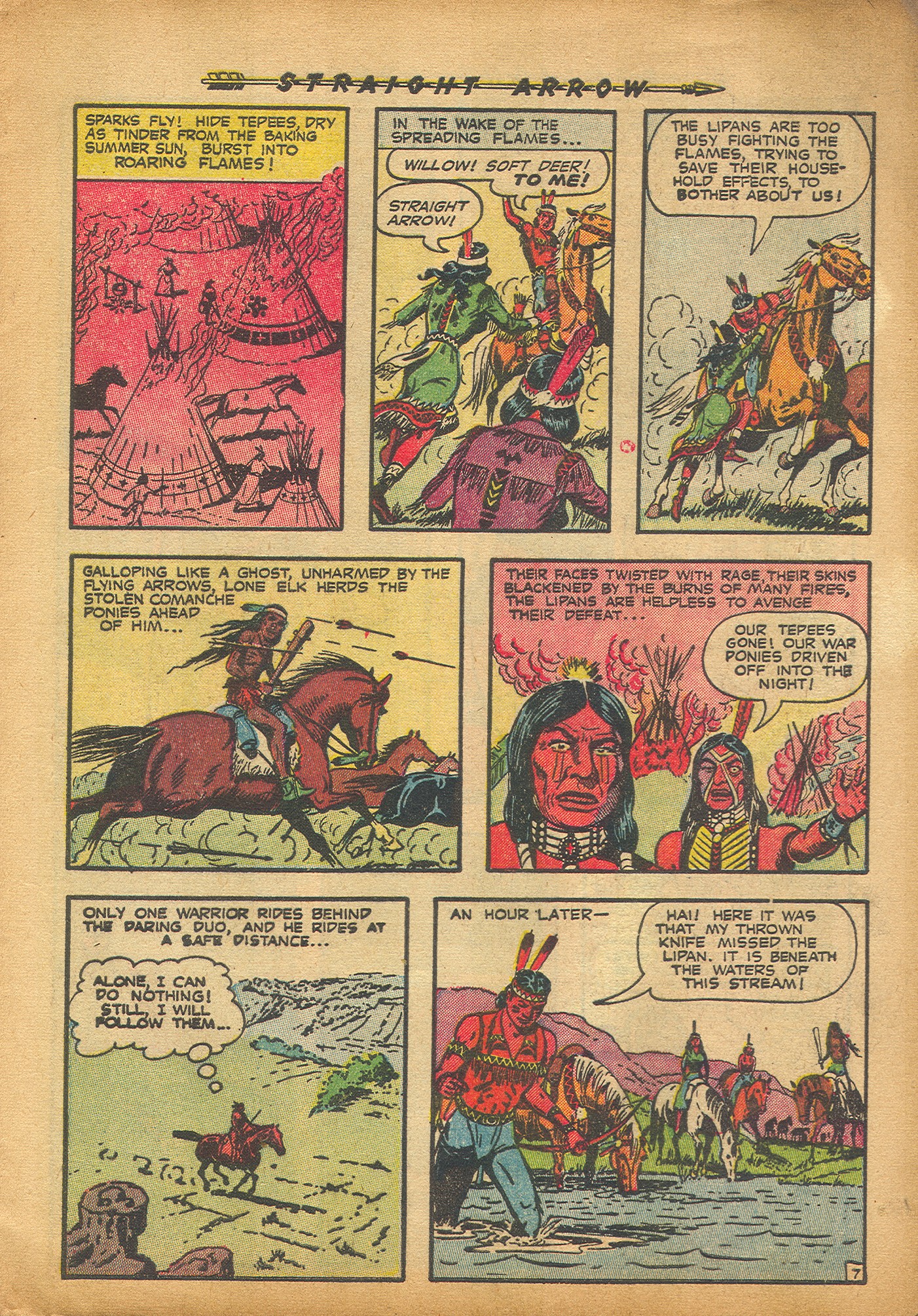 Read online Straight Arrow comic -  Issue #25 - 9