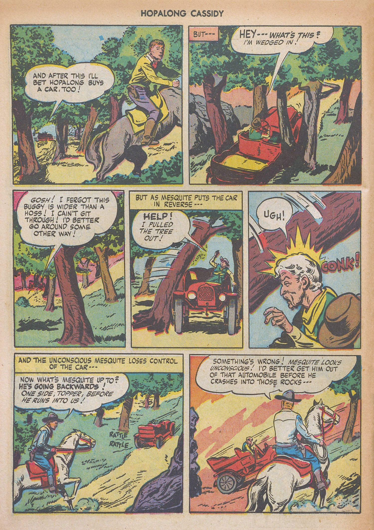 Read online Hopalong Cassidy comic -  Issue #7 - 36