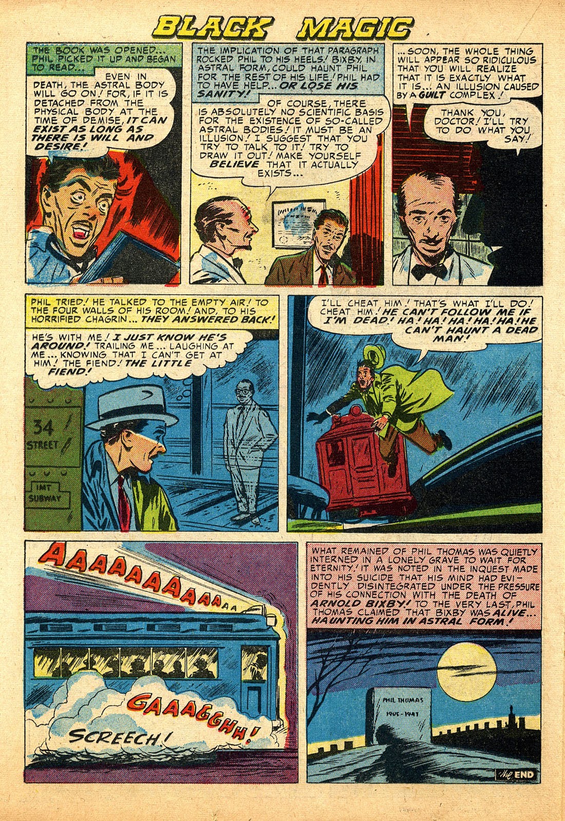 Read online Black Magic (1950) comic -  Issue #16 - 24