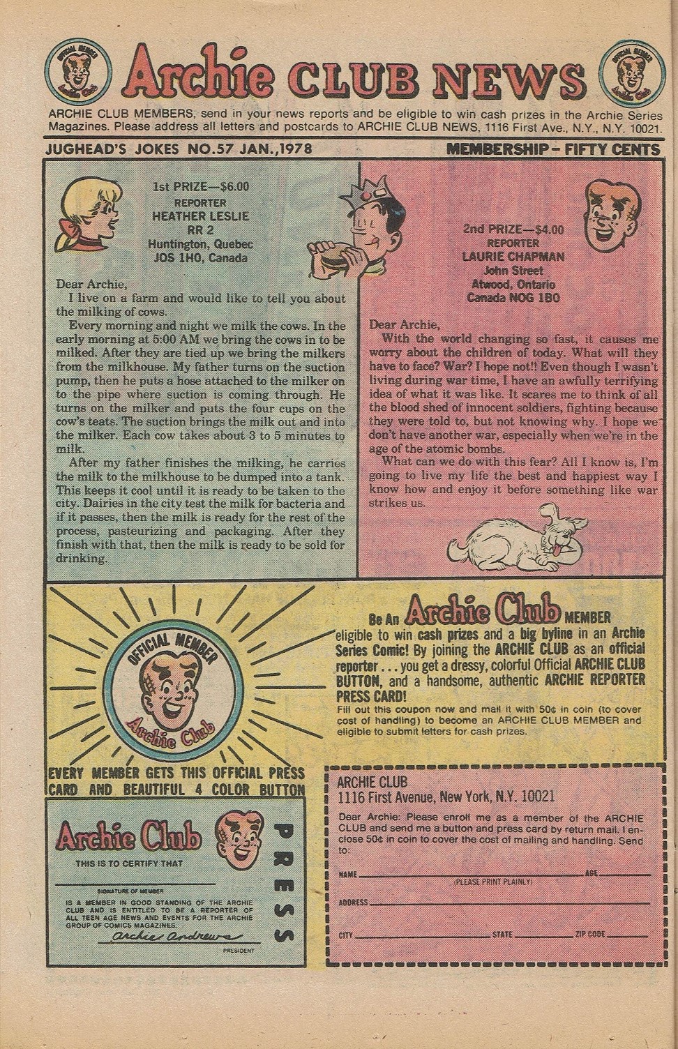 Read online Jughead's Jokes comic -  Issue #57 - 26