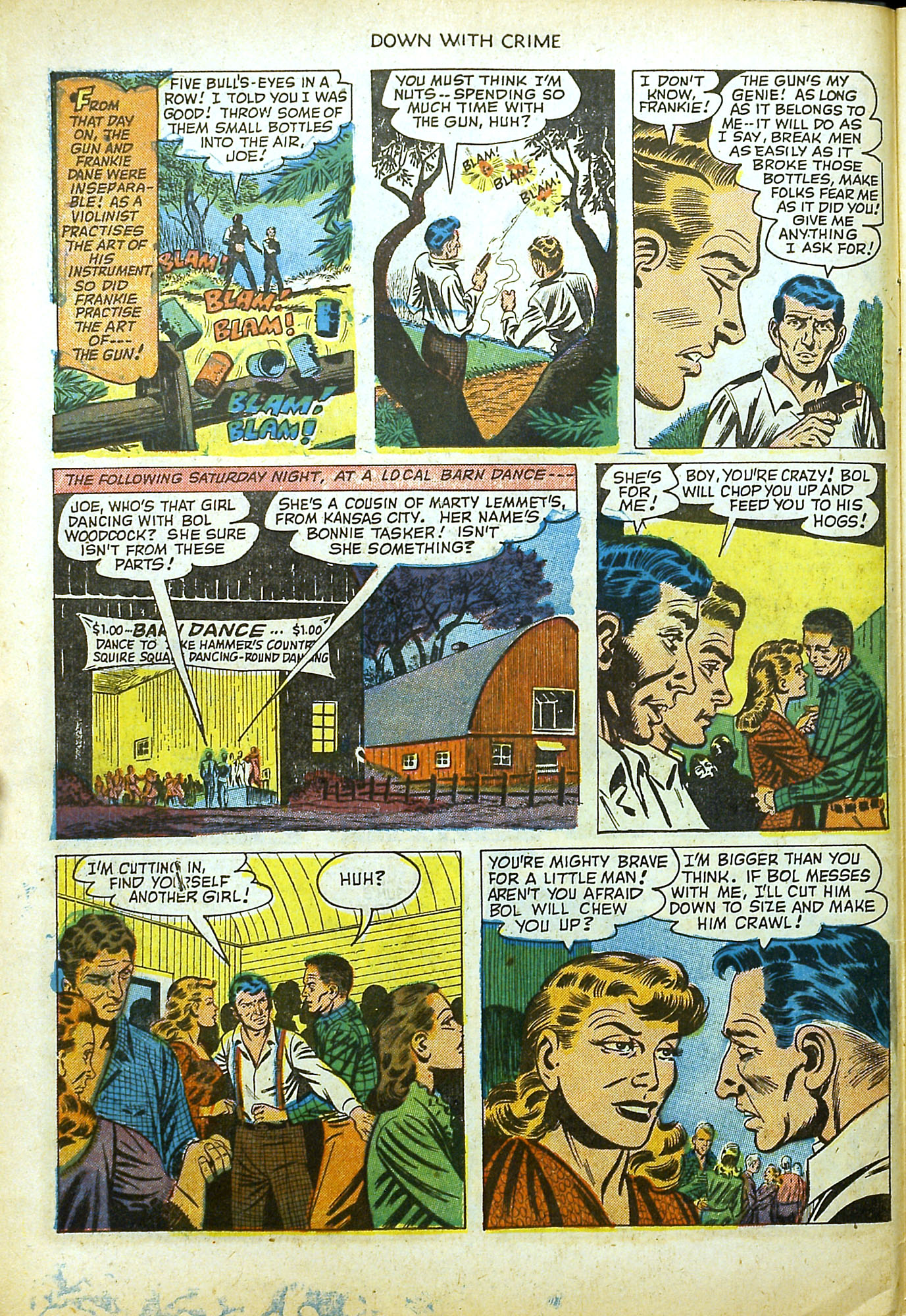 Read online Down With Crime comic -  Issue #3 - 6