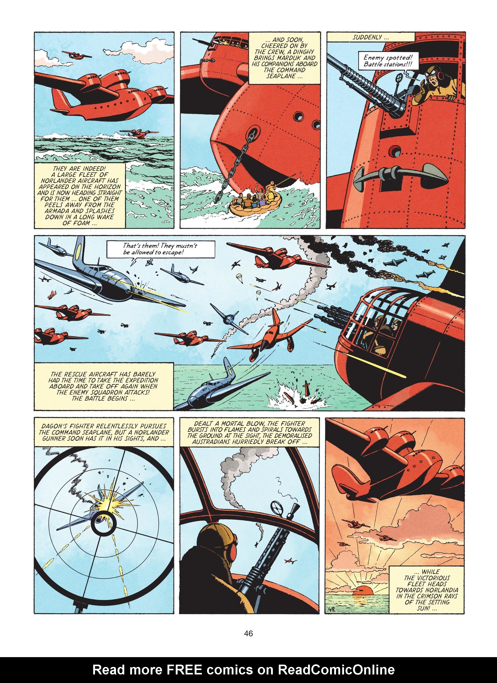 Read online Before Blake & Mortimer comic -  Issue #1 - 47