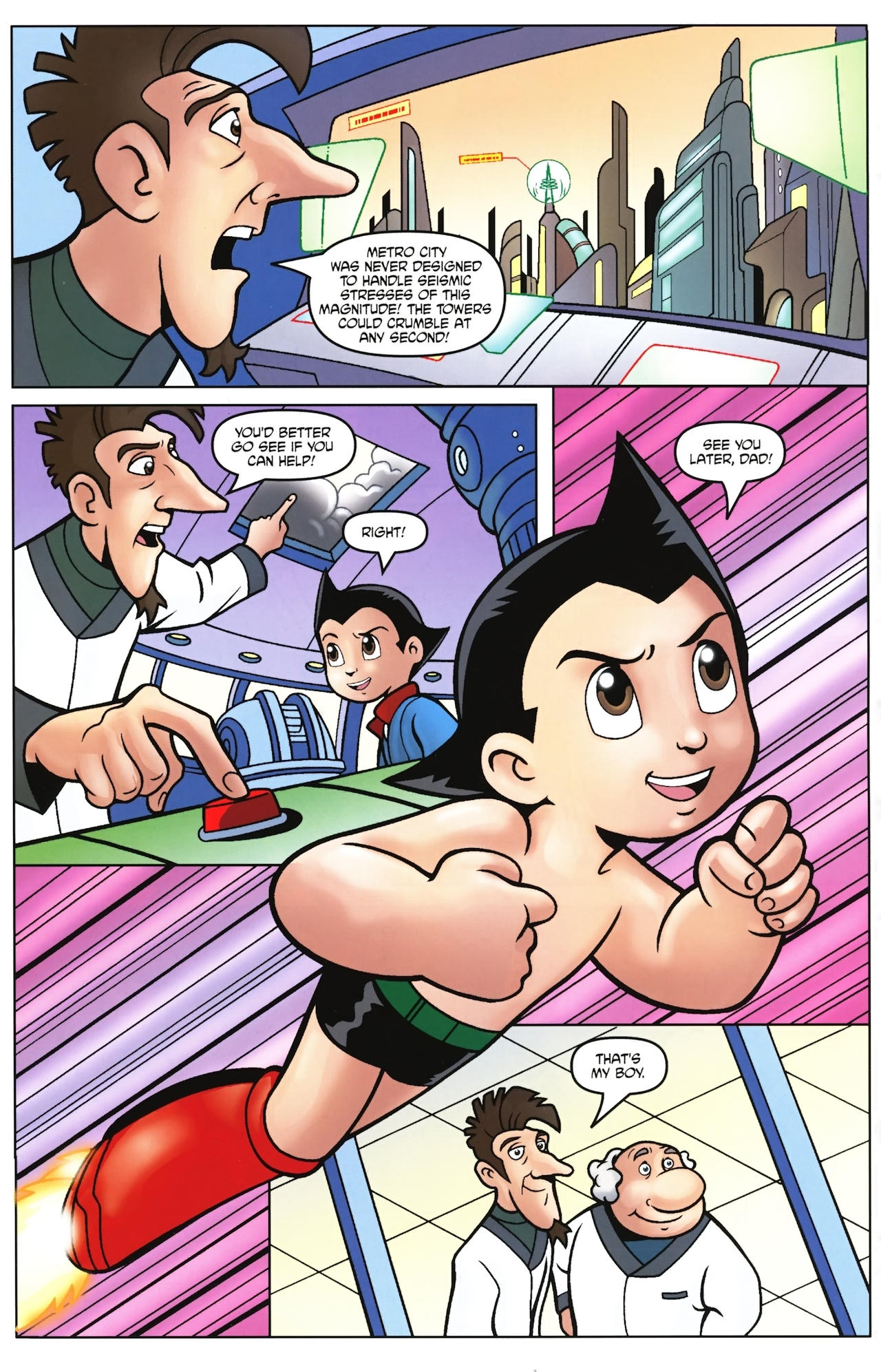 Read online Astro Boy: The Movie: Official Movie Prequel comic -  Issue #1 - 11