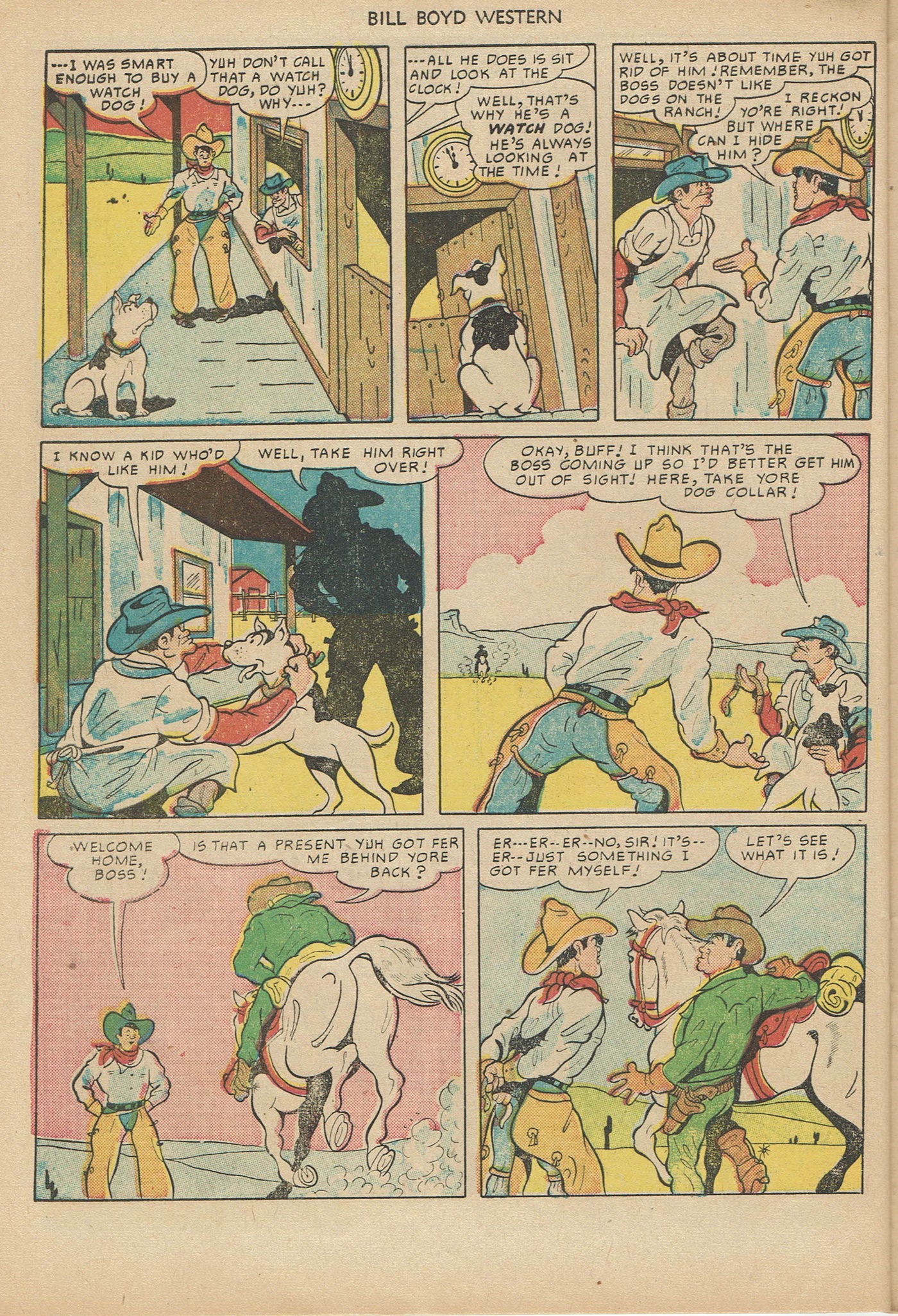 Read online Bill Boyd Western comic -  Issue #6 - 32