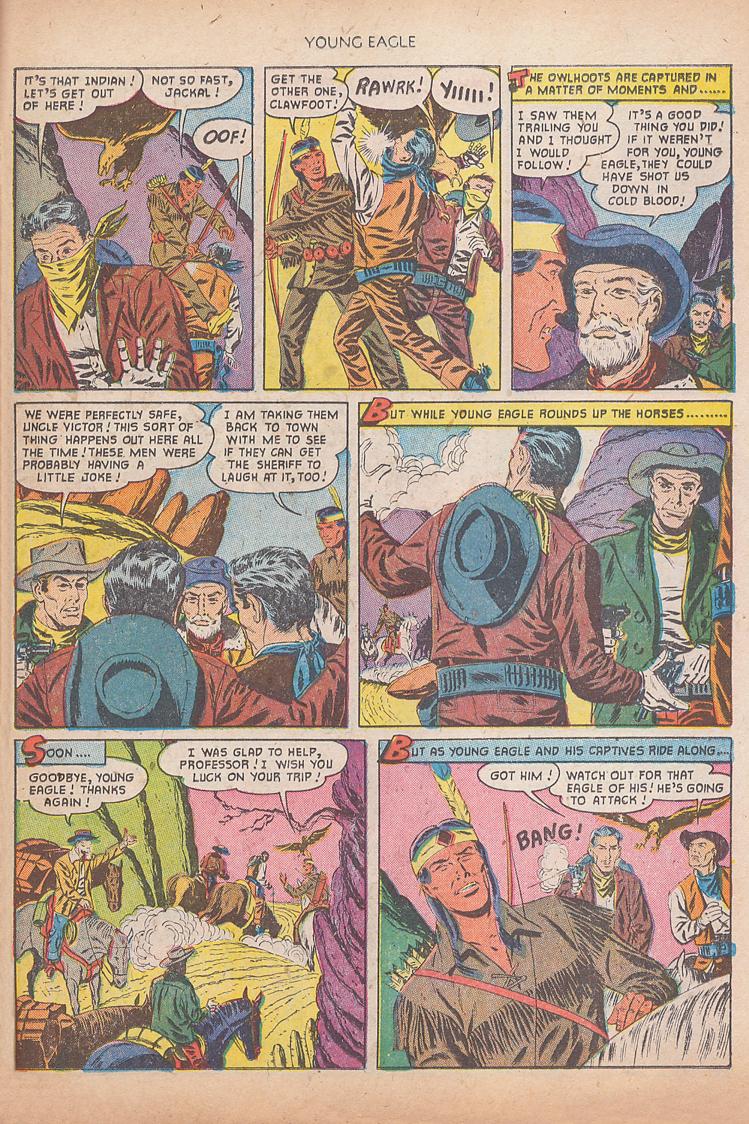 Read online Young Eagle comic -  Issue #7 - 29