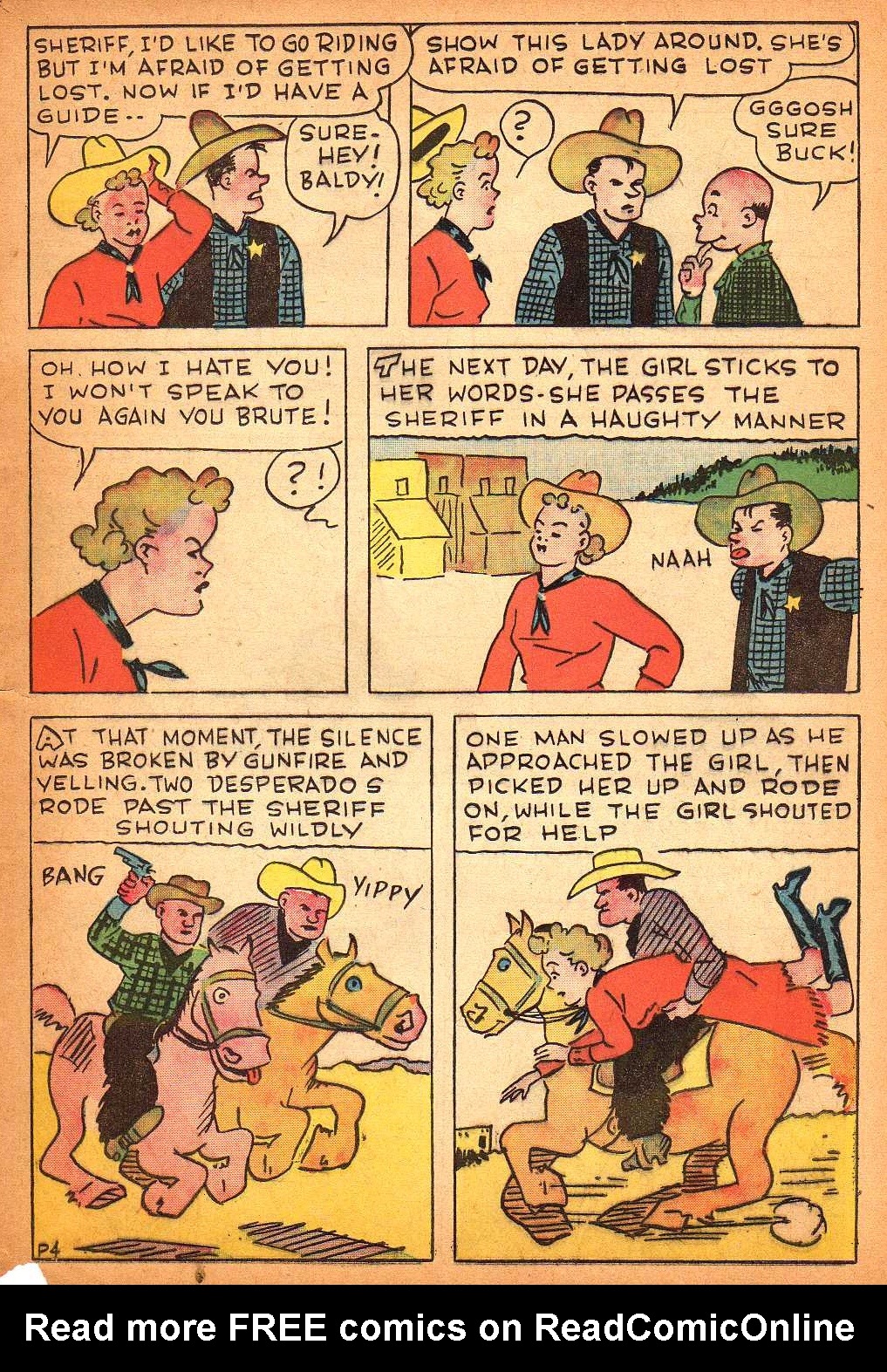 Read online Western Picture Stories comic -  Issue #4 - 7