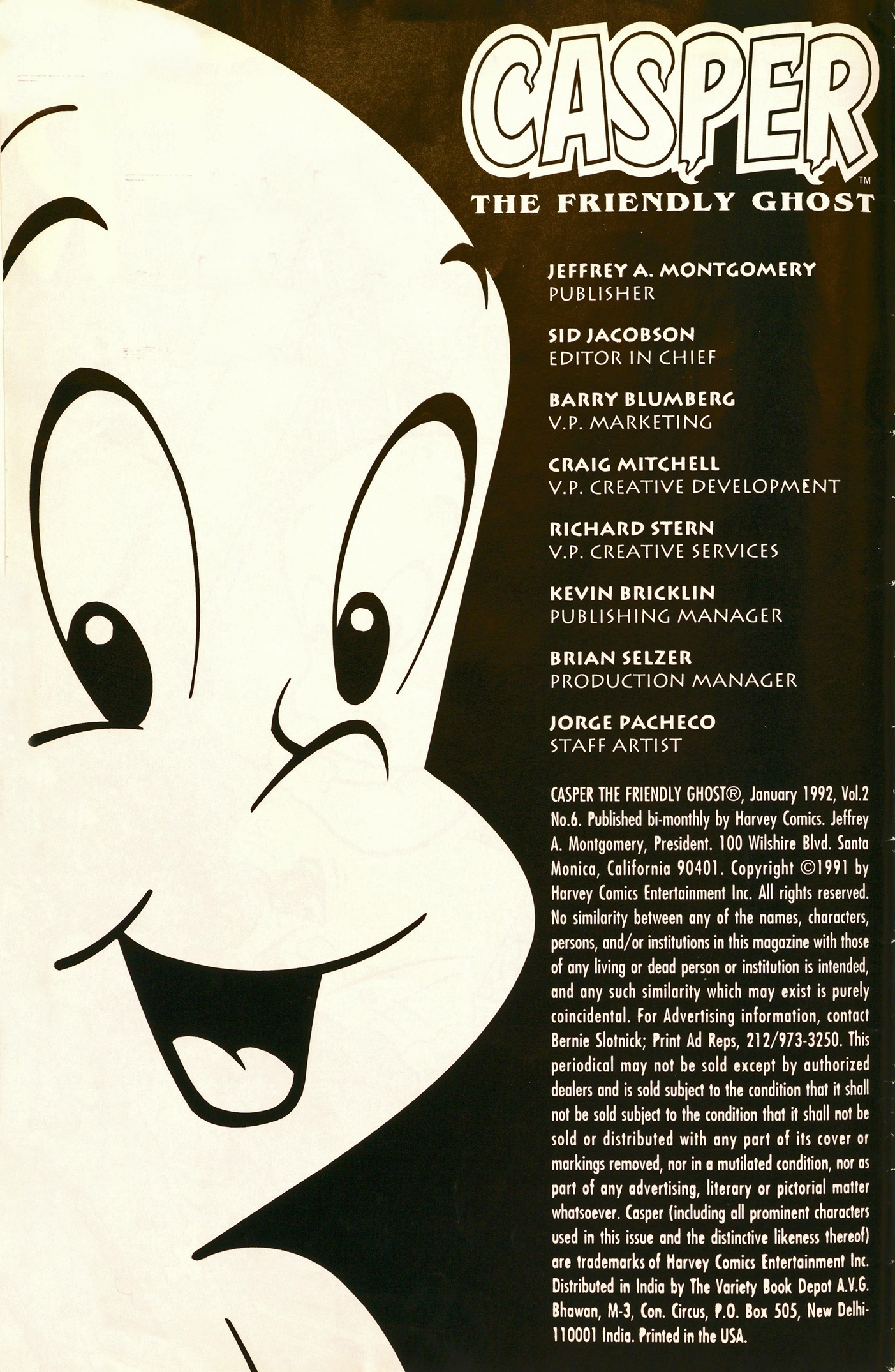Read online Casper the Friendly Ghost (1991) comic -  Issue #6 - 2