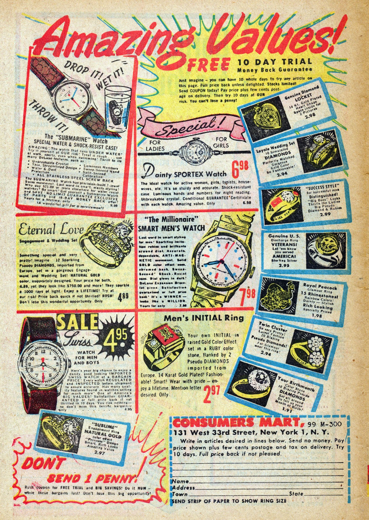 Read online Girl Comics (1949) comic -  Issue #11 - 34