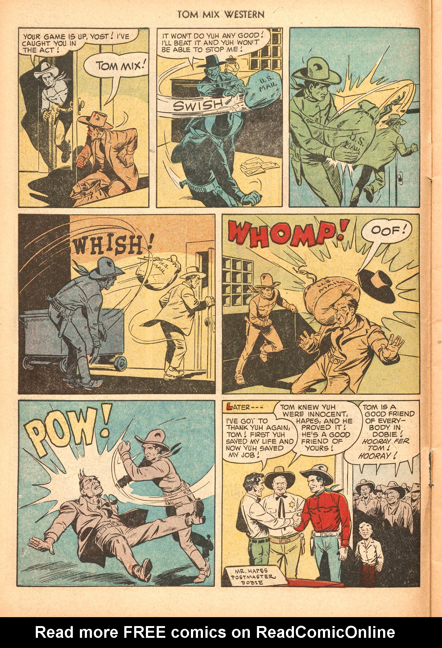 Read online Tom Mix Western (1948) comic -  Issue #40 - 10