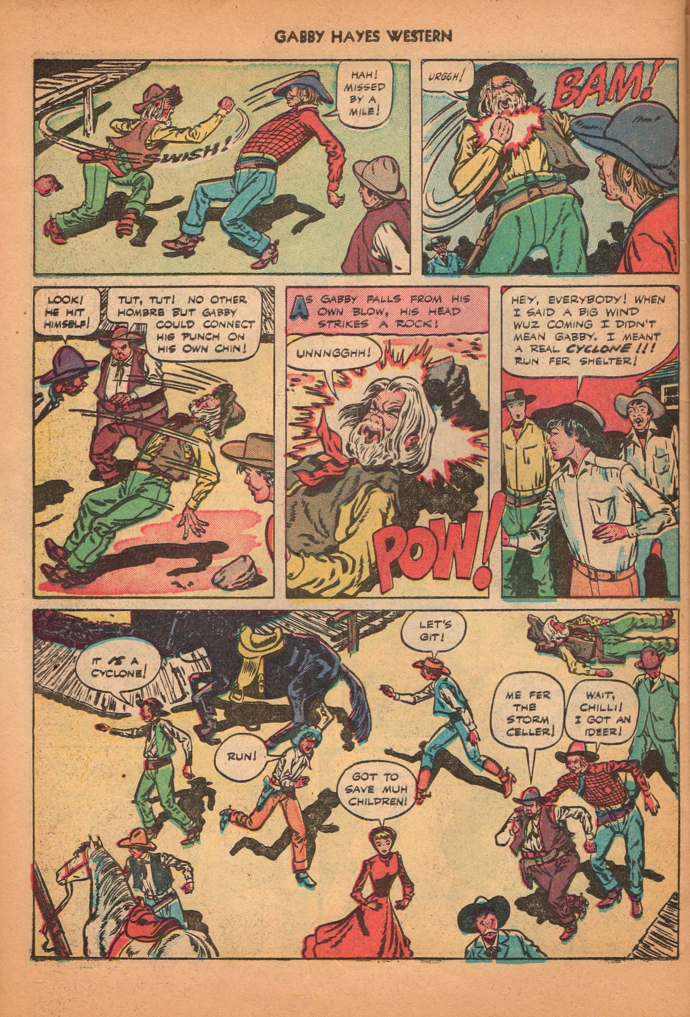 Read online Gabby Hayes Western comic -  Issue #7 - 30