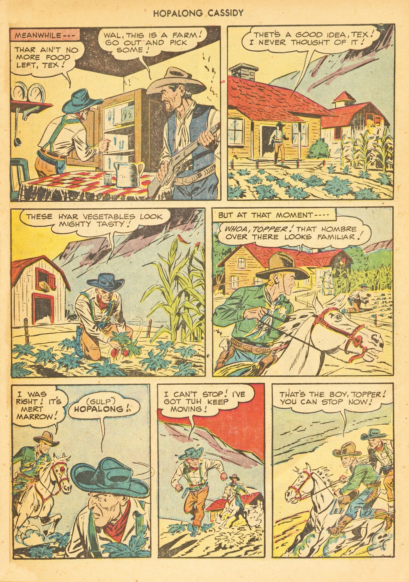 Read online Hopalong Cassidy comic -  Issue #30 - 21