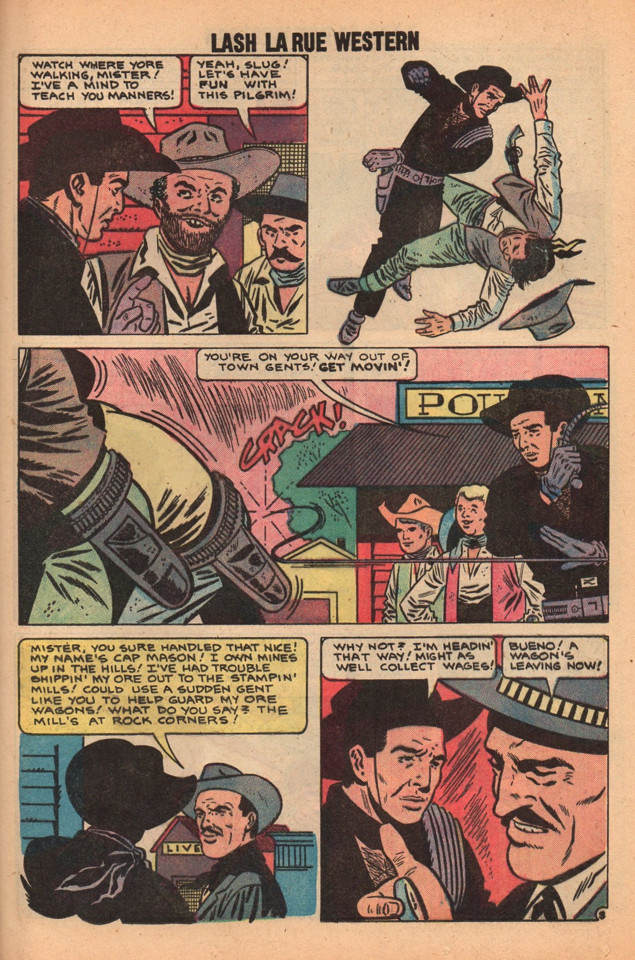 Read online Lash Larue Western (1949) comic -  Issue #72 - 25
