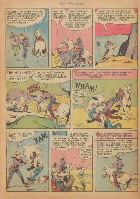 Read online Ken Maynard Western comic -  Issue #4 - 34
