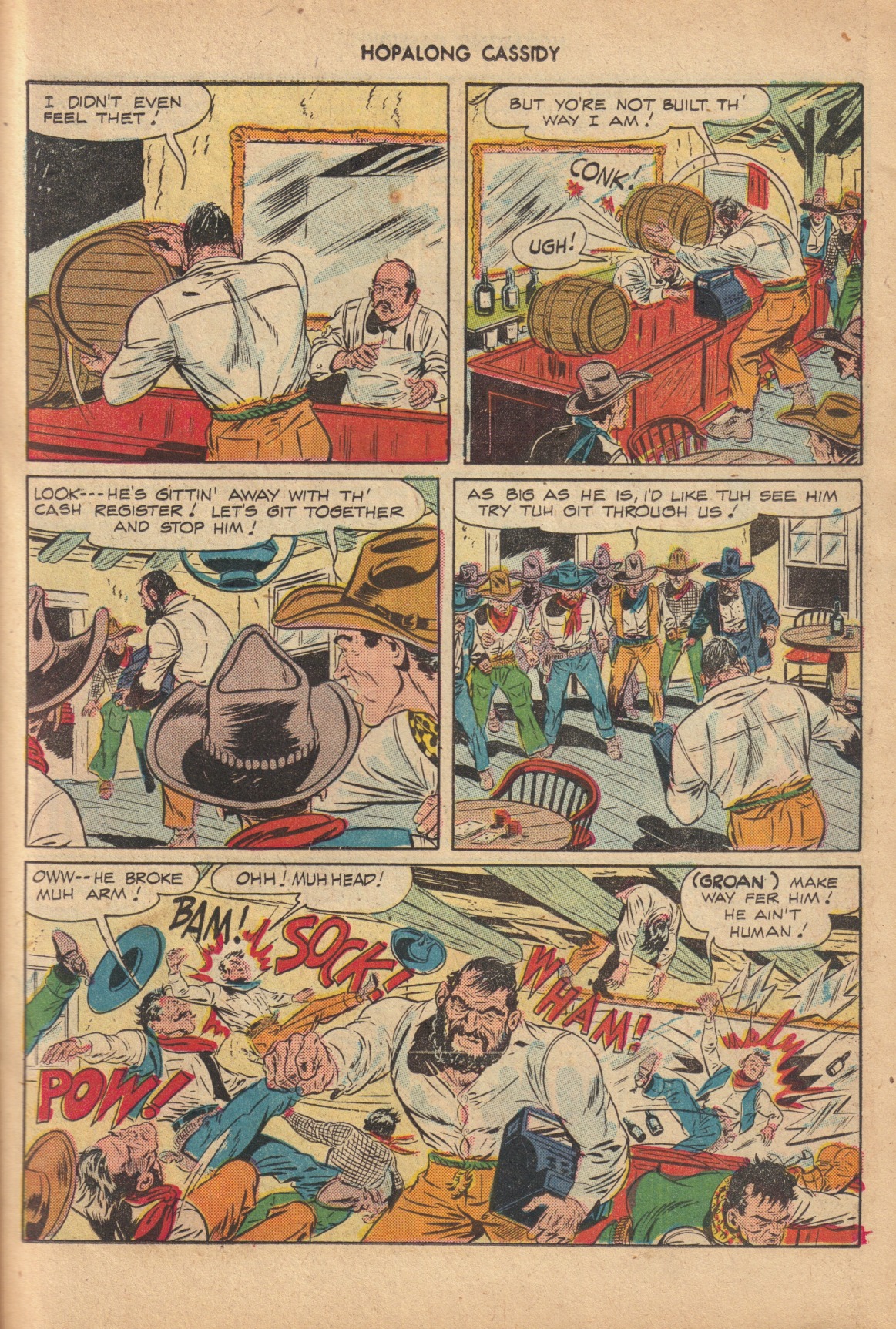 Read online Hopalong Cassidy comic -  Issue #24 - 23