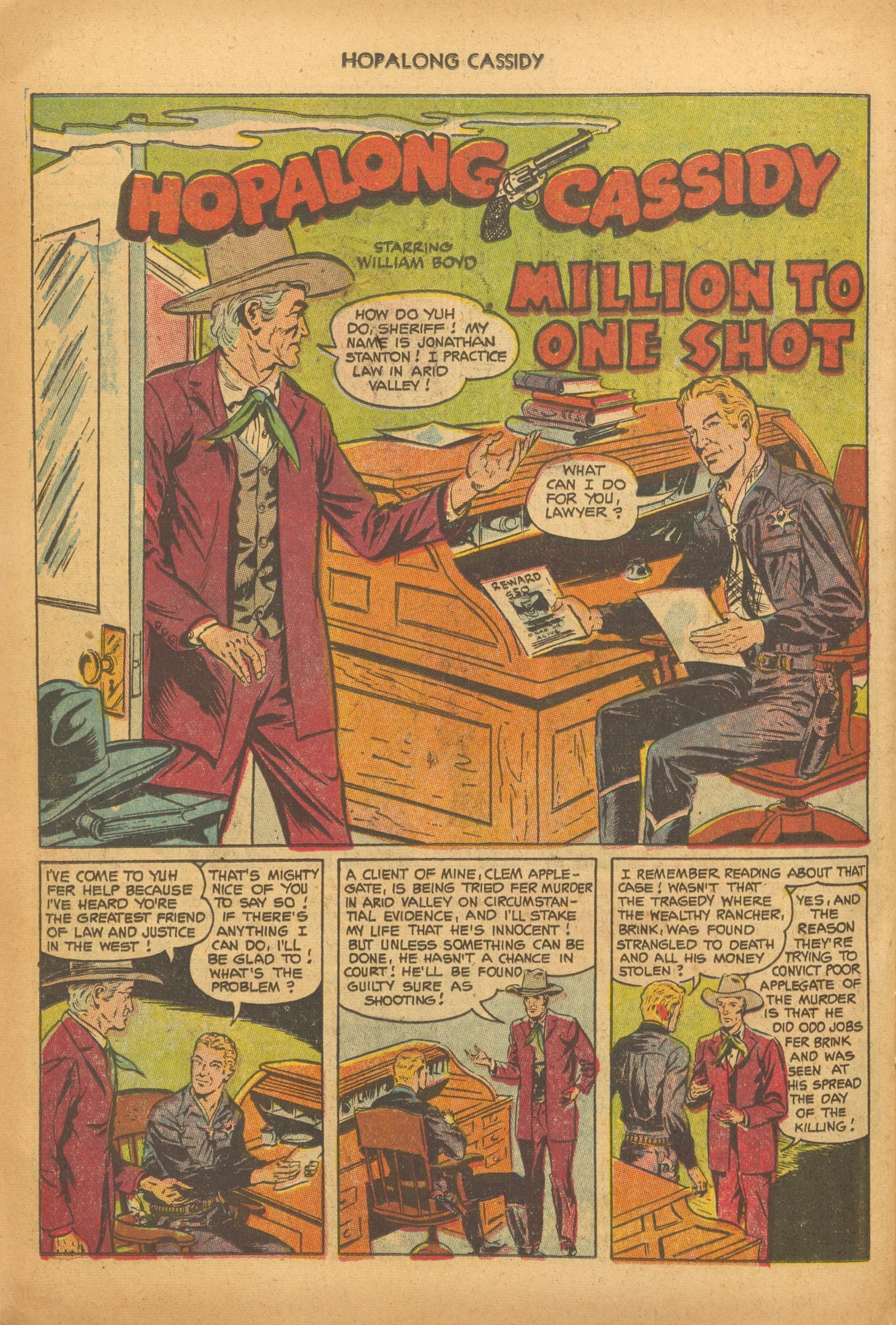 Read online Hopalong Cassidy comic -  Issue #78 - 26