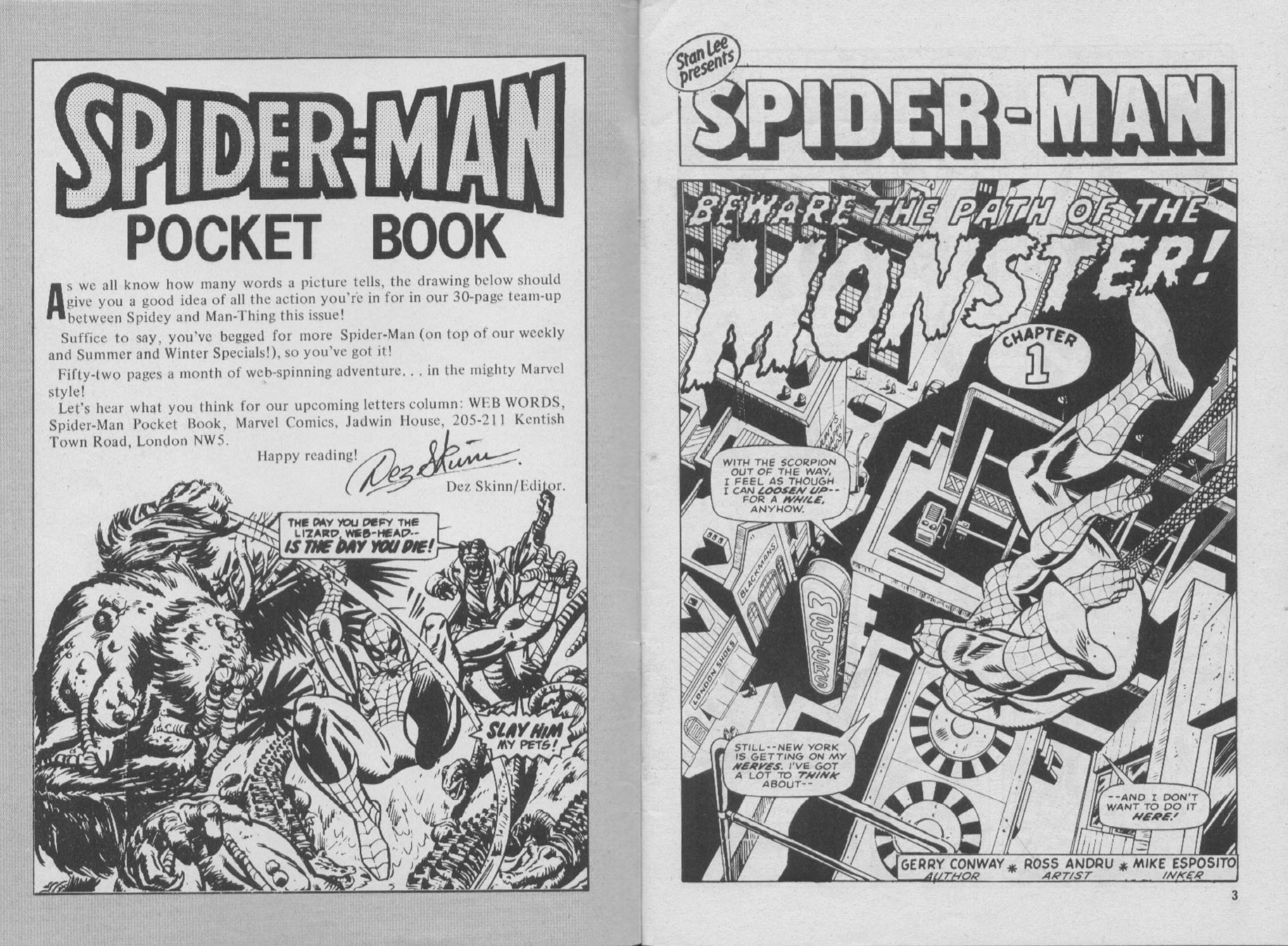 Read online Spider-Man Pocket Book comic -  Issue #1 - 2