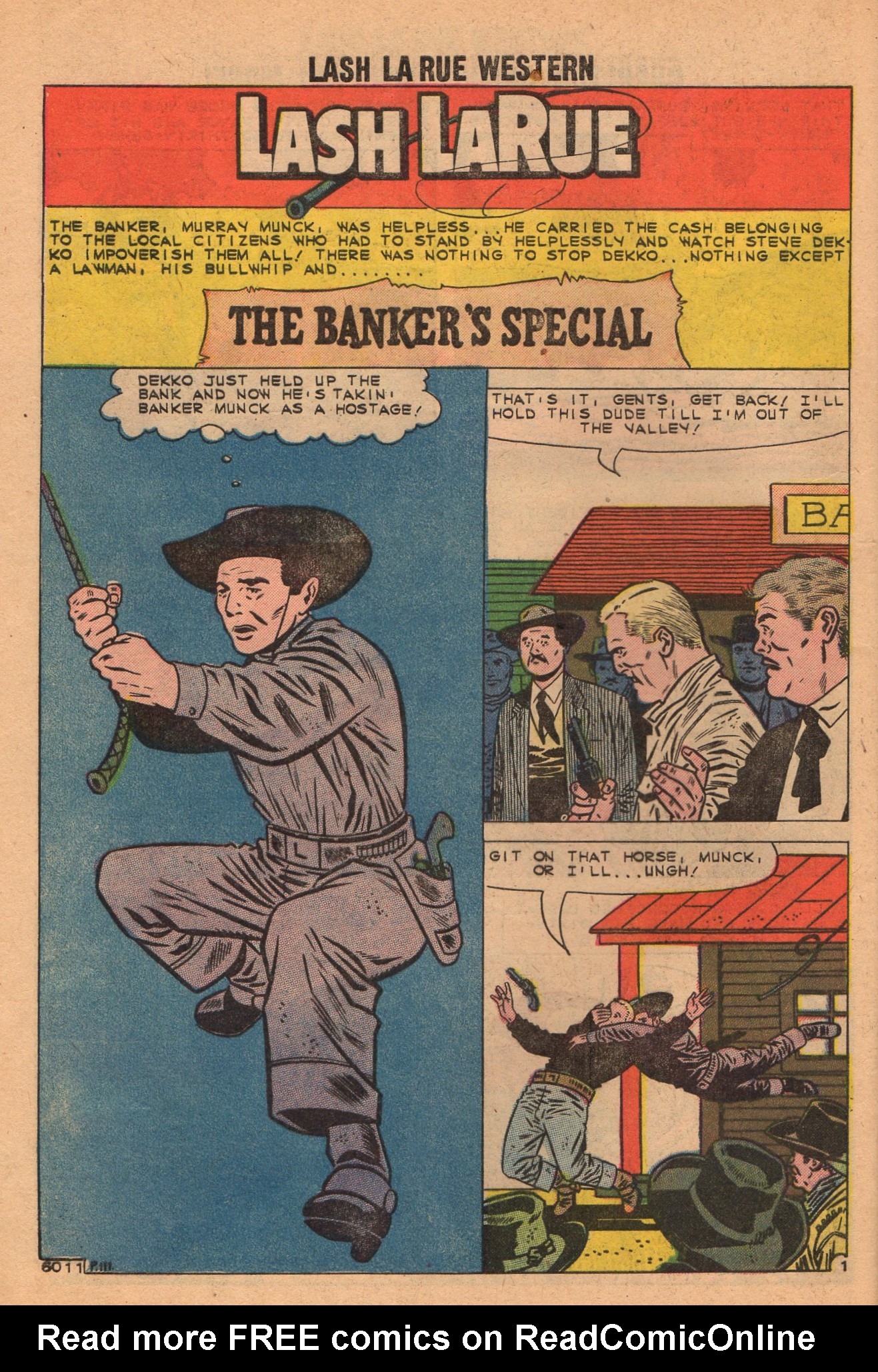 Read online Lash Larue Western (1949) comic -  Issue #78 - 28