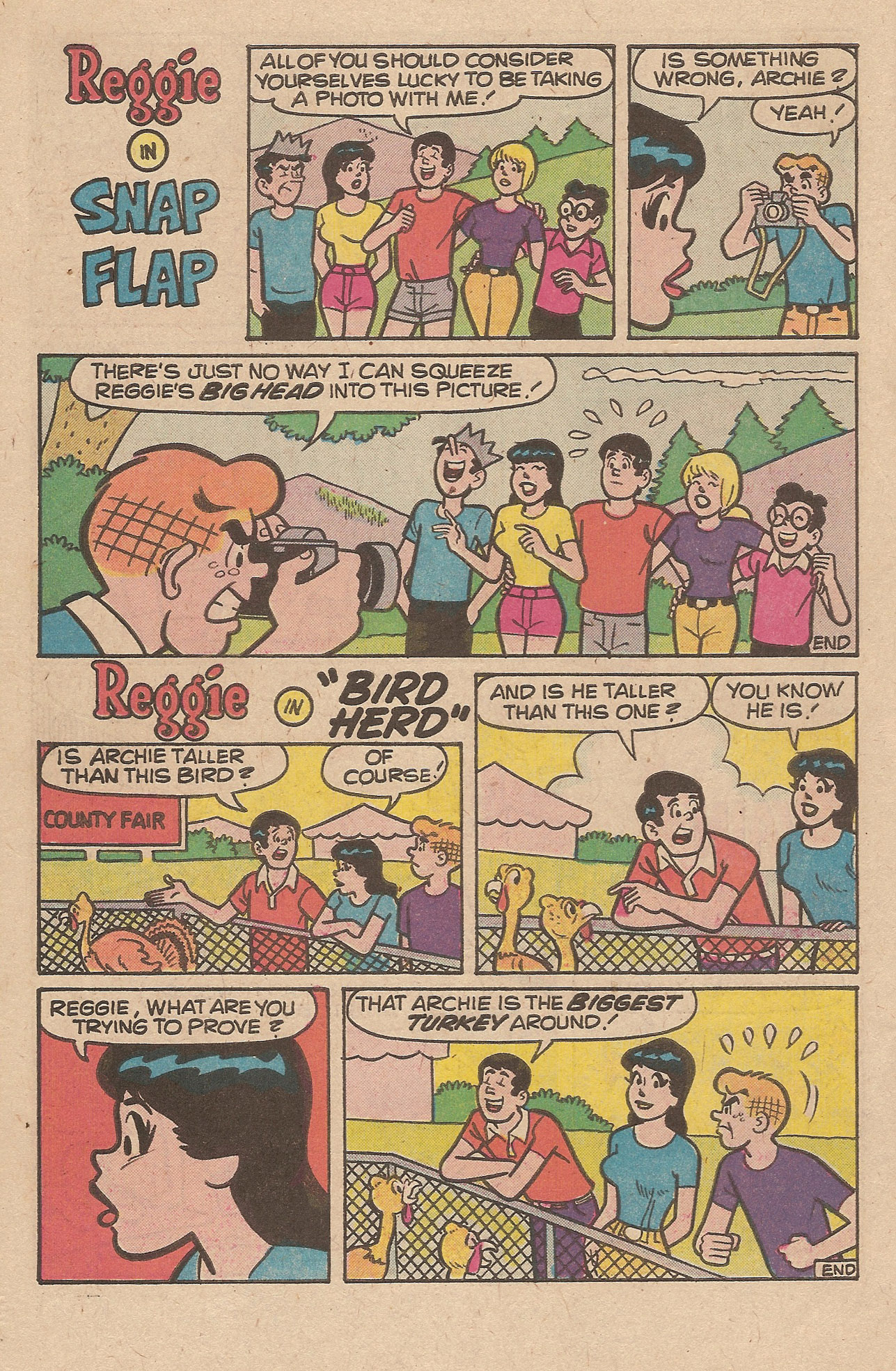 Read online Reggie's Wise Guy Jokes comic -  Issue #47 - 6
