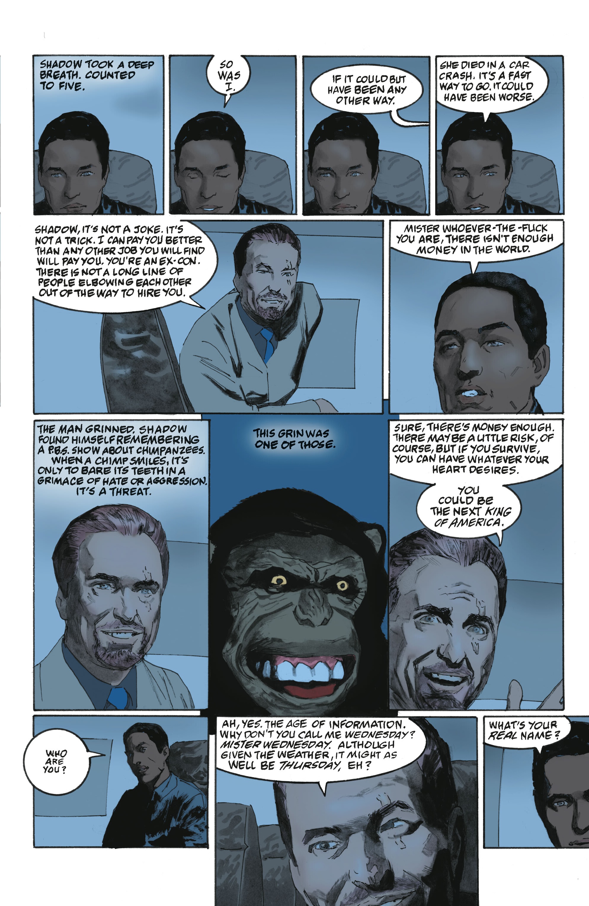 Read online The Complete American Gods comic -  Issue # TPB (Part 1) - 28