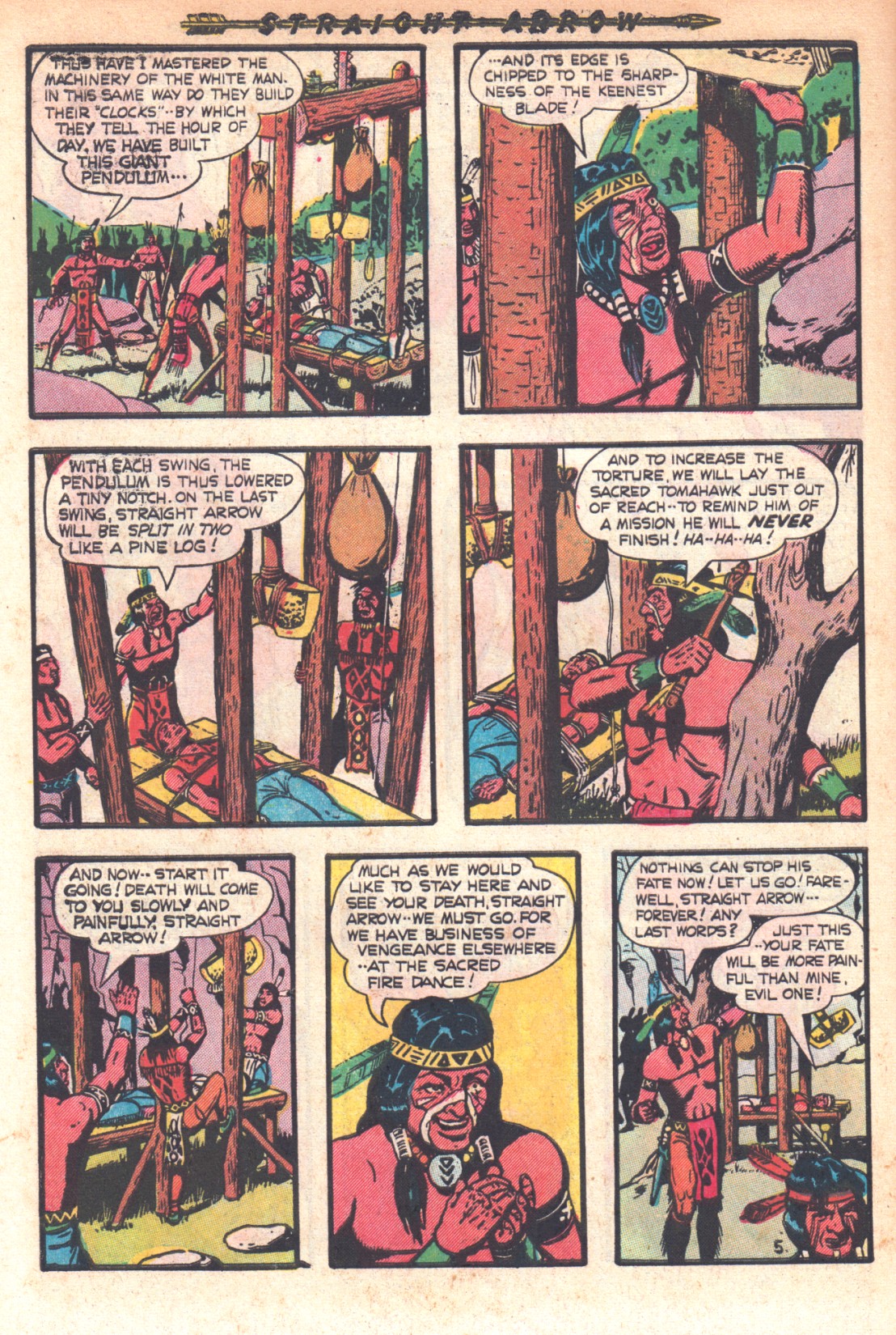 Read online Straight Arrow comic -  Issue #17 - 30