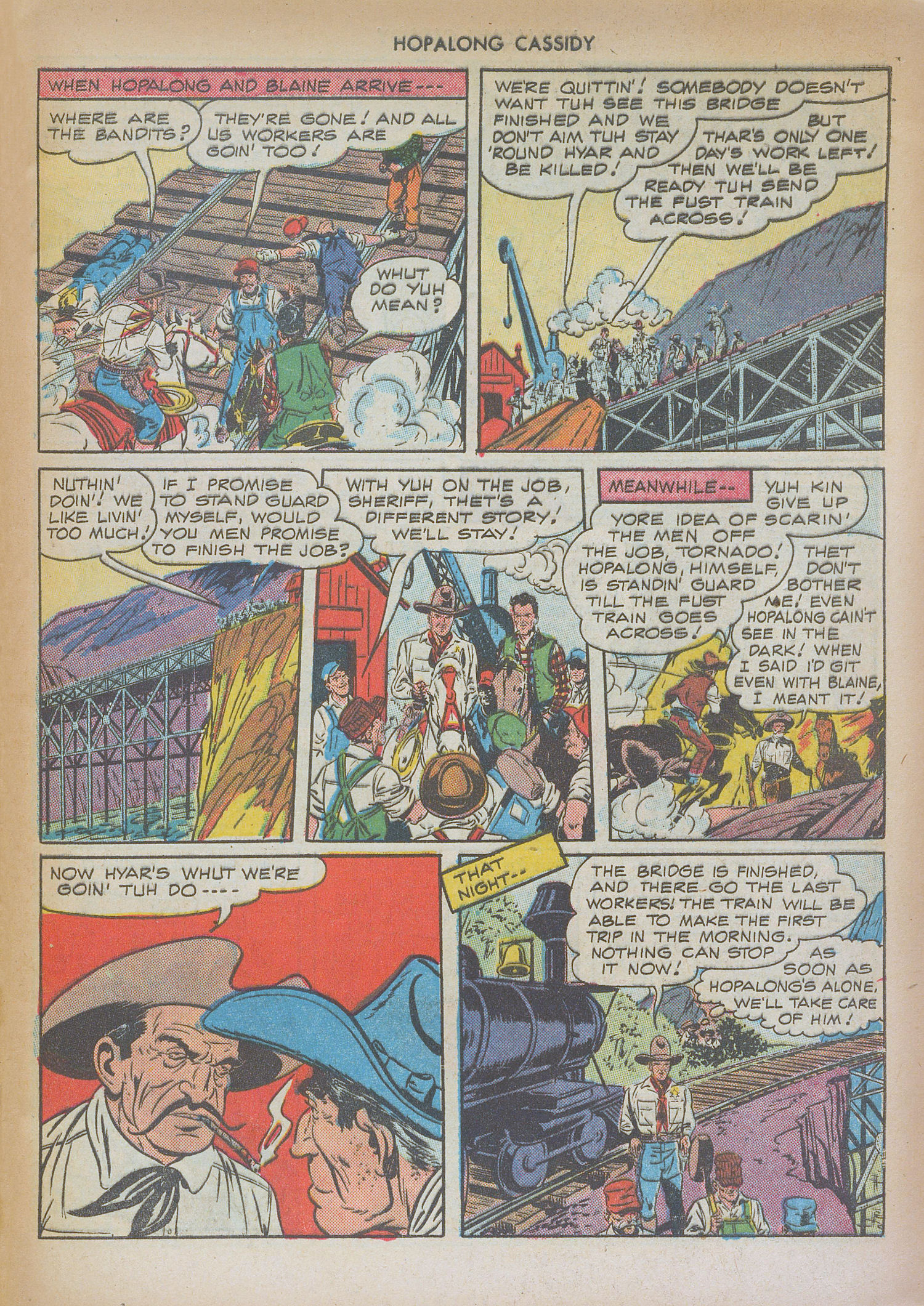 Read online Hopalong Cassidy comic -  Issue #22 - 9