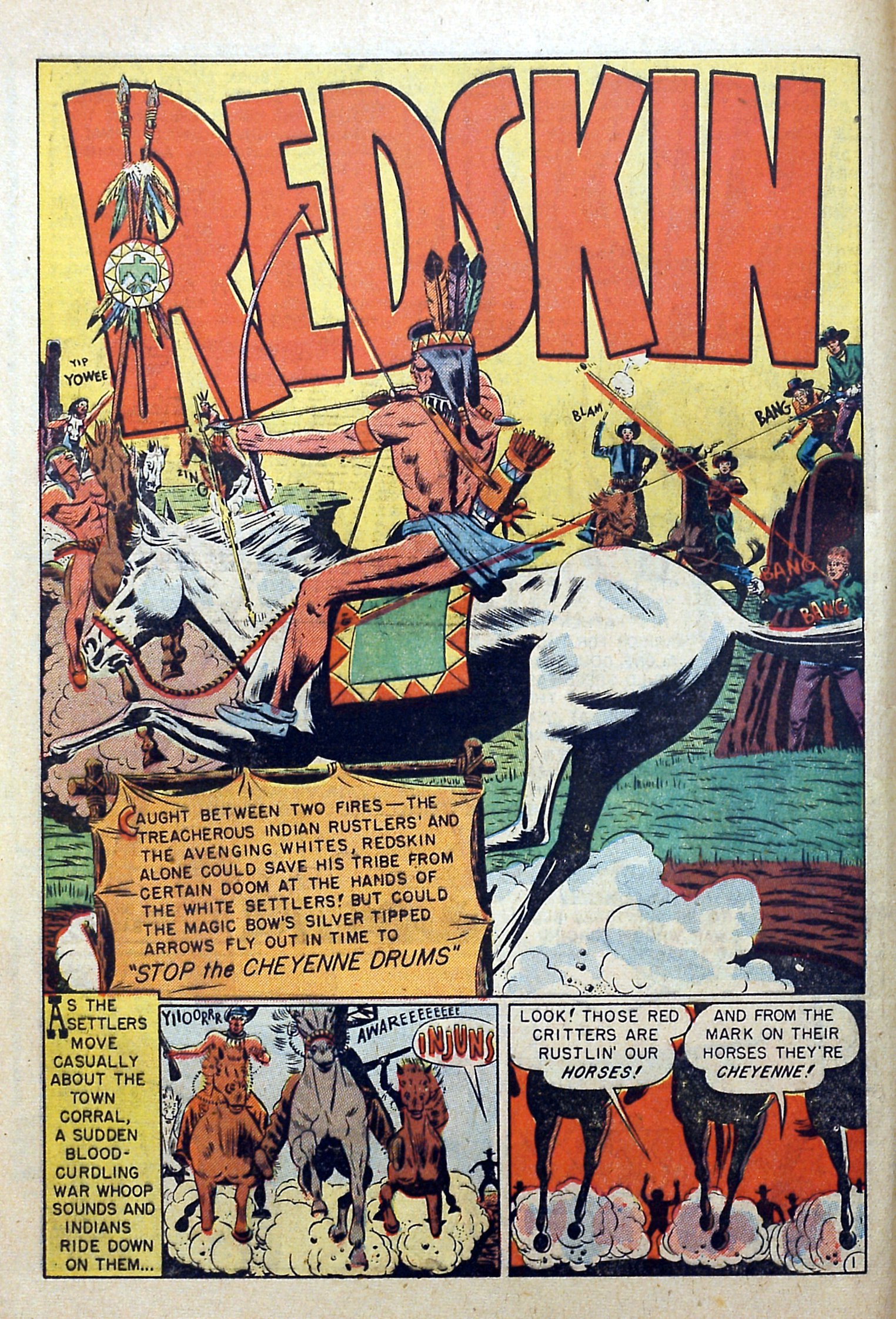 Read online Redskin comic -  Issue #1 - 4