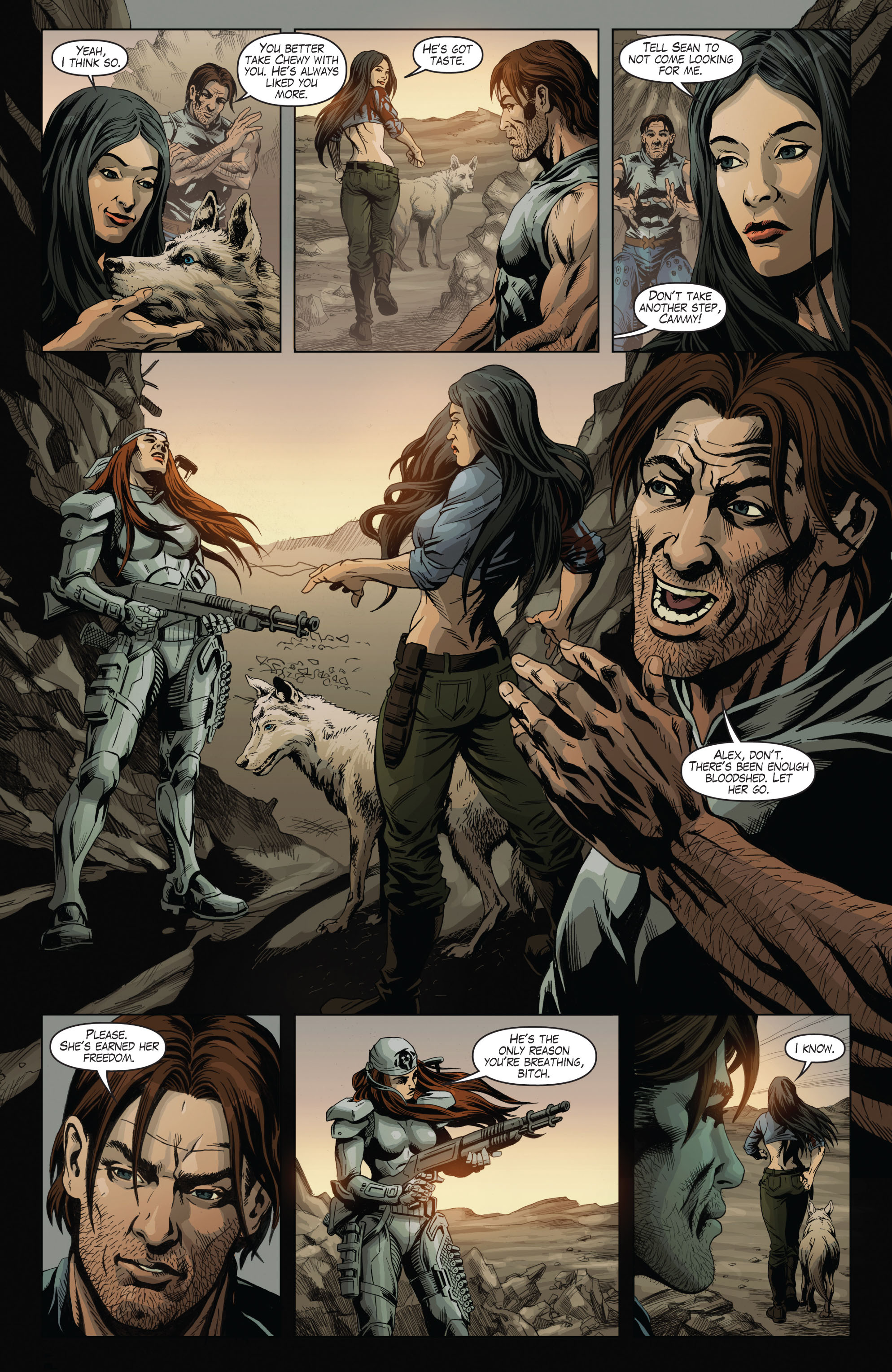 Read online Marksmen comic -  Issue #6 - 27