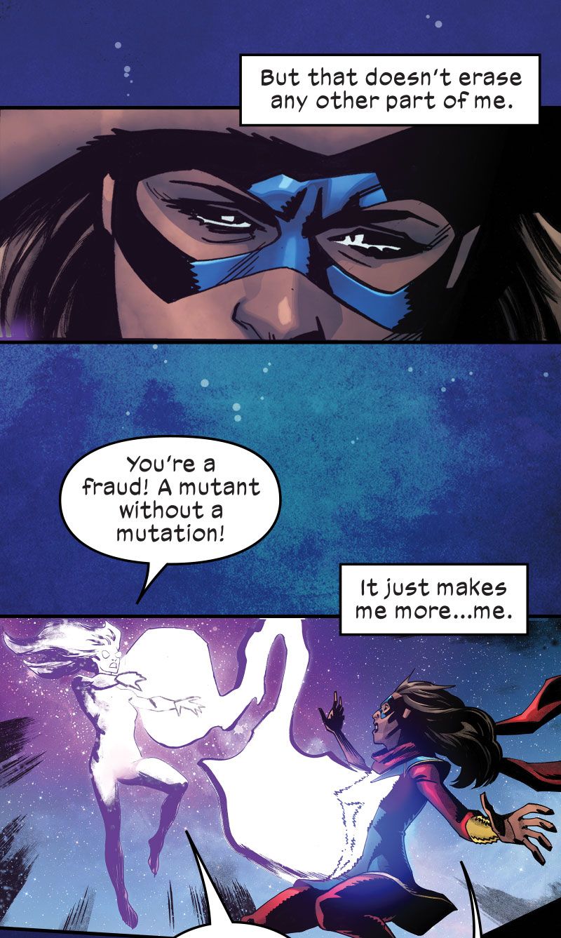 Read online Ms. Marvel: The New Mutant Infinity Comics comic -  Issue #3 - 87