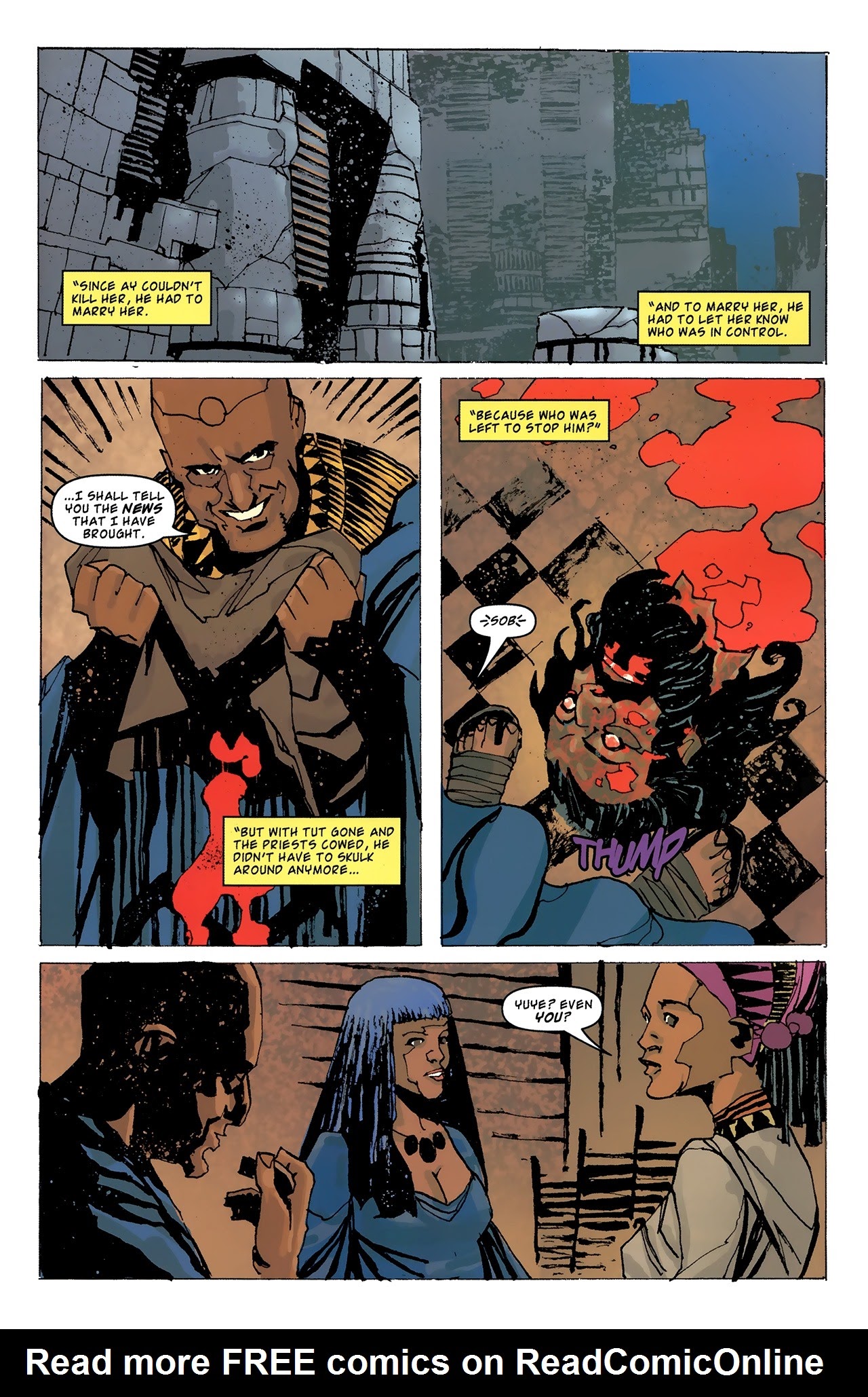 Read online The Murder of King Tut comic -  Issue #5 - 15