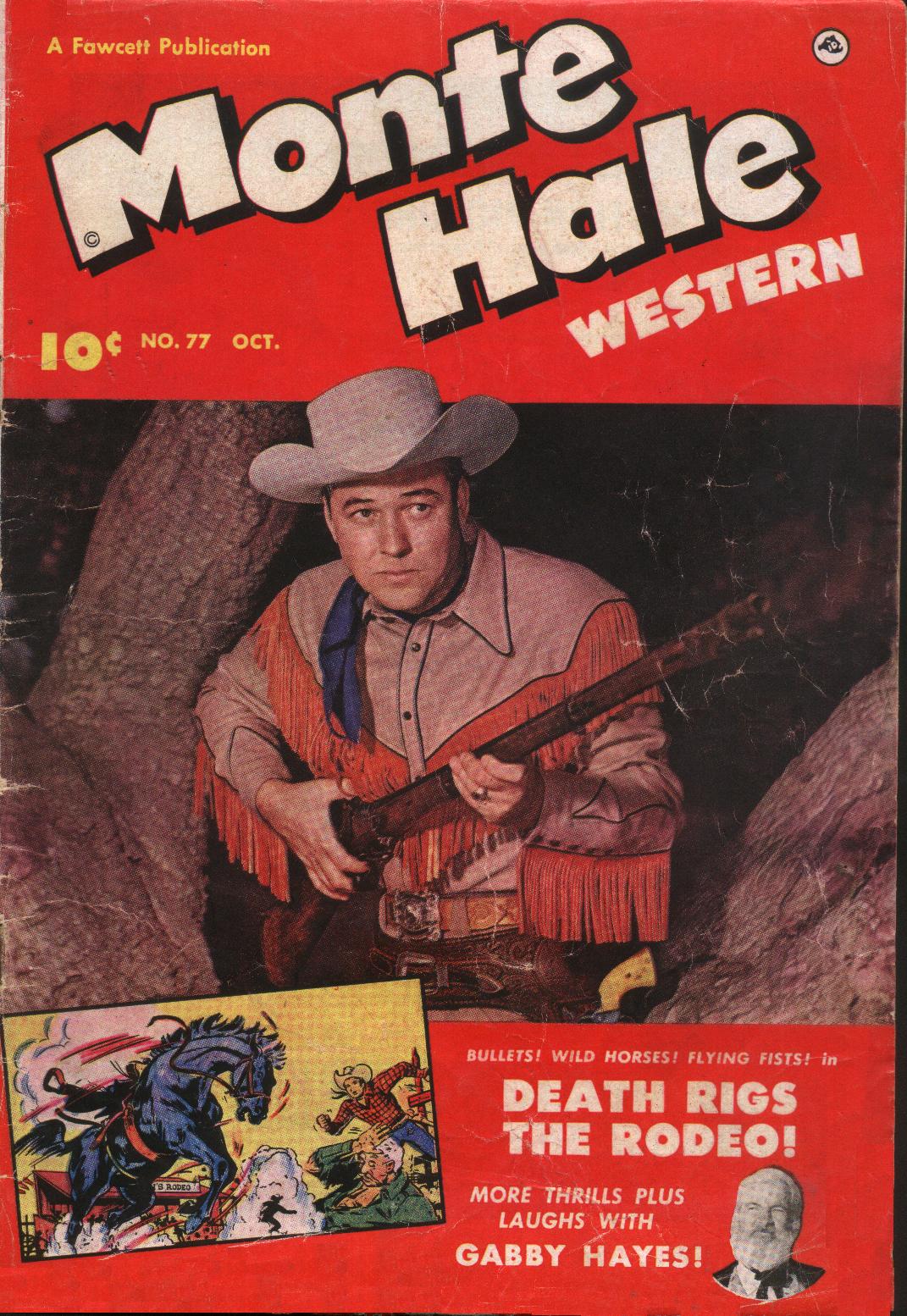Read online Monte Hale Western comic -  Issue #77 - 1